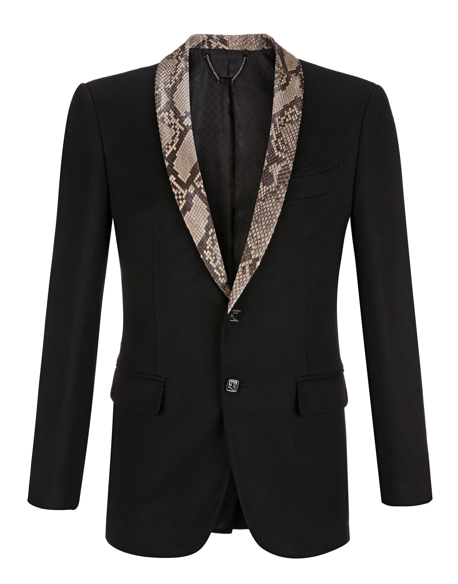 BILLIONAIRE Blazer Herren Schwarz von BILLIONAIRE