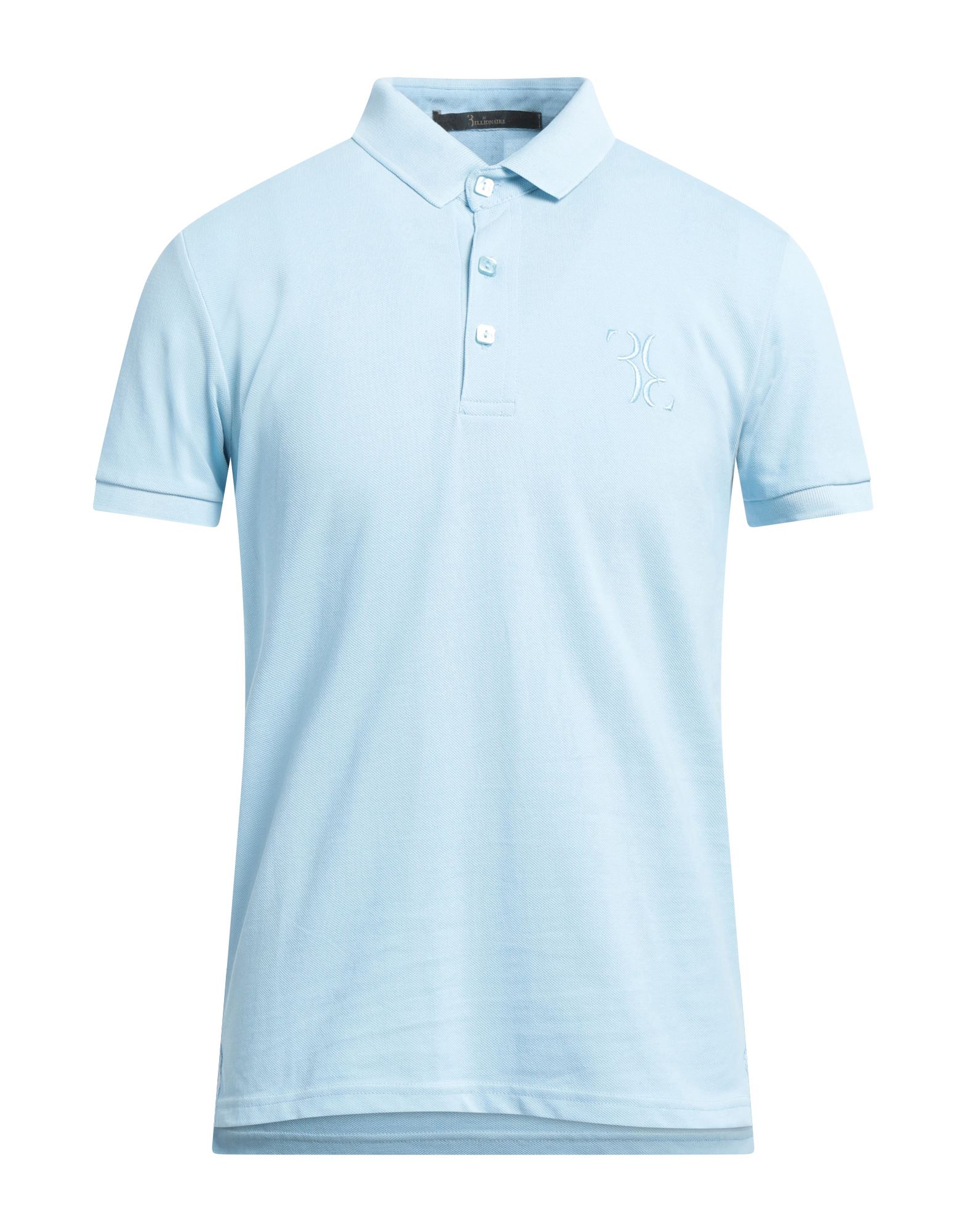 BILLIONAIRE Poloshirt Herren Azurblau von BILLIONAIRE