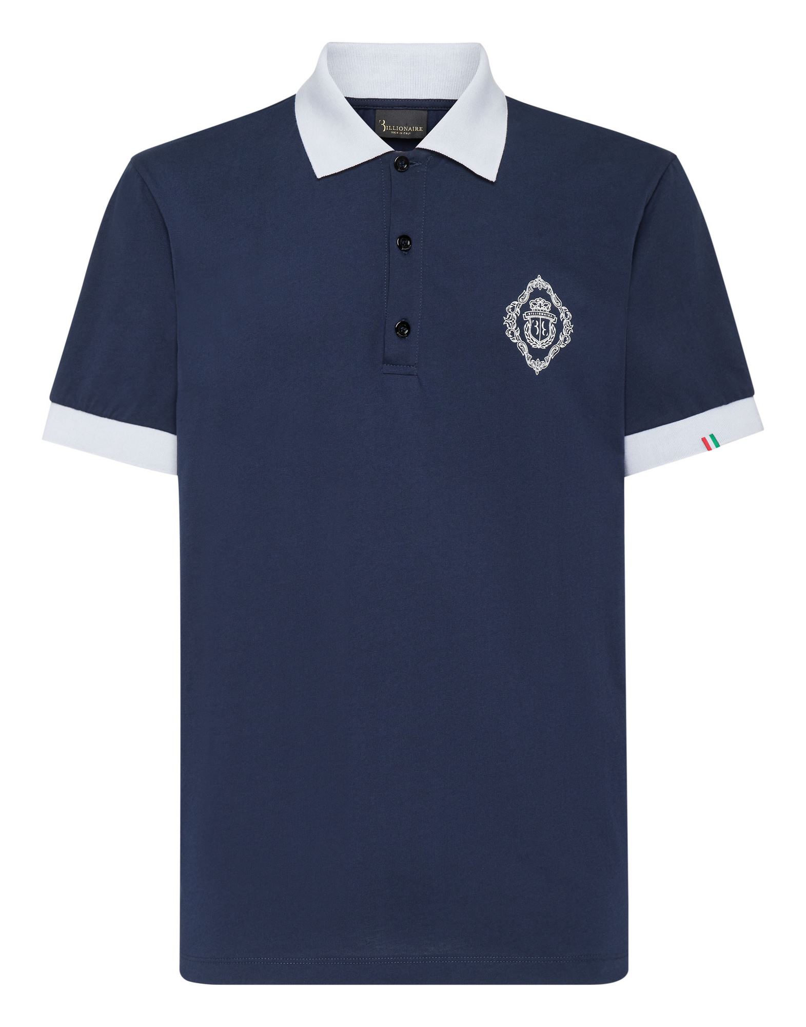 BILLIONAIRE Poloshirt Herren Blau von BILLIONAIRE