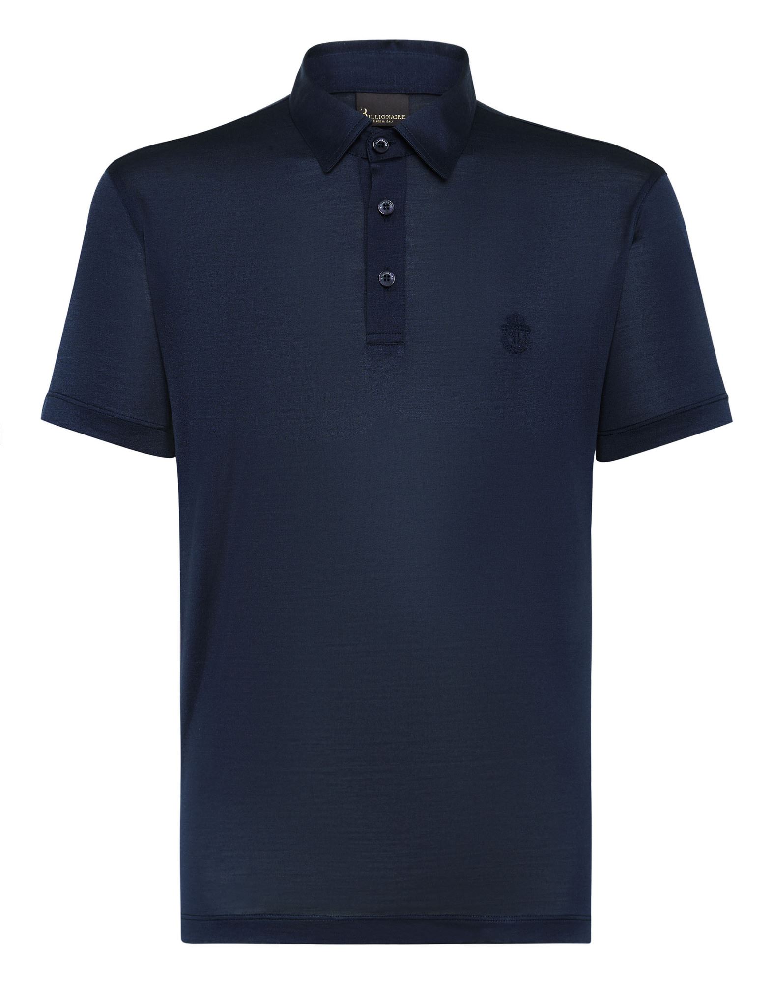 BILLIONAIRE Poloshirt Herren Blau von BILLIONAIRE