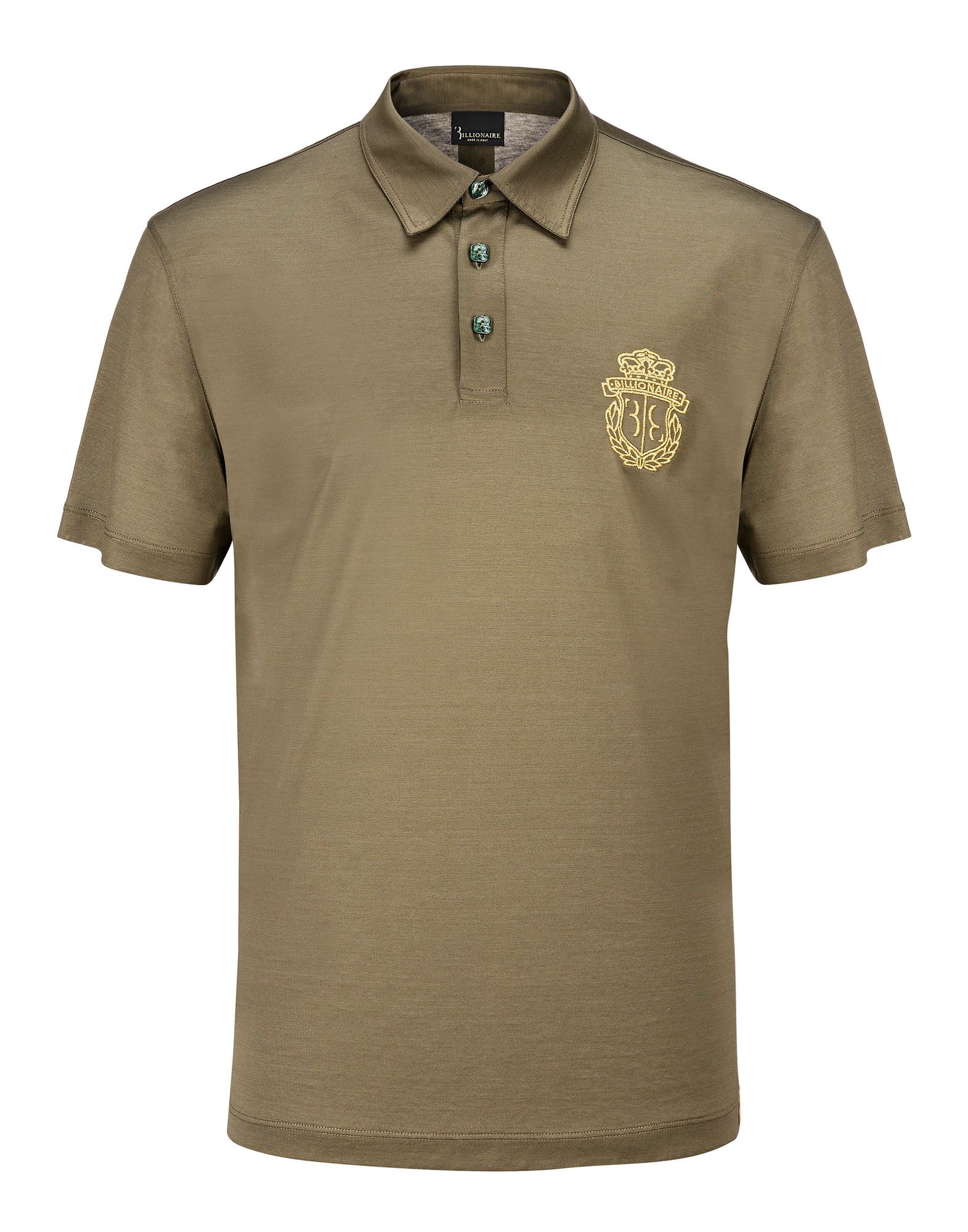 BILLIONAIRE Poloshirt Herren Grün von BILLIONAIRE