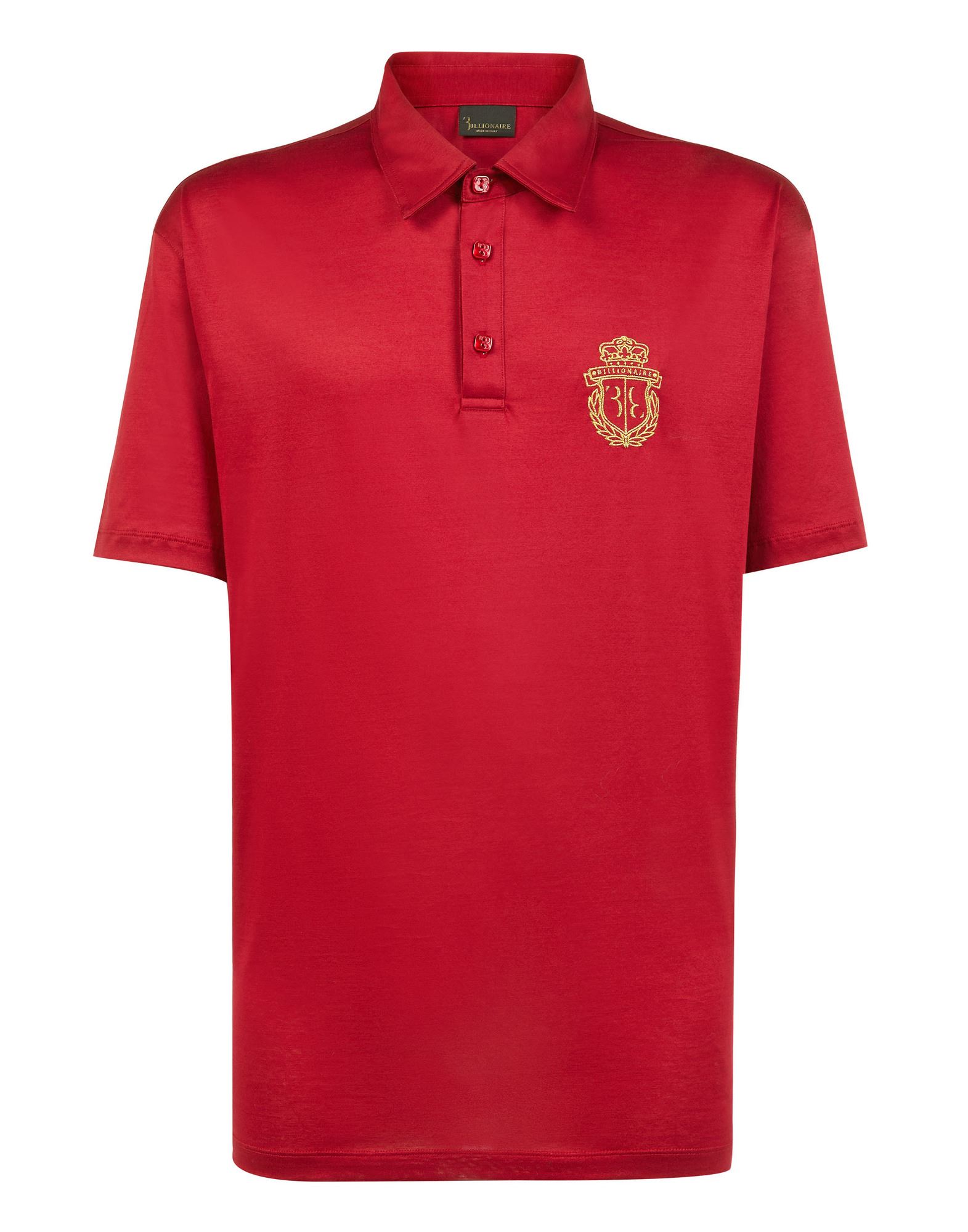 BILLIONAIRE Poloshirt Herren Kupfer von BILLIONAIRE