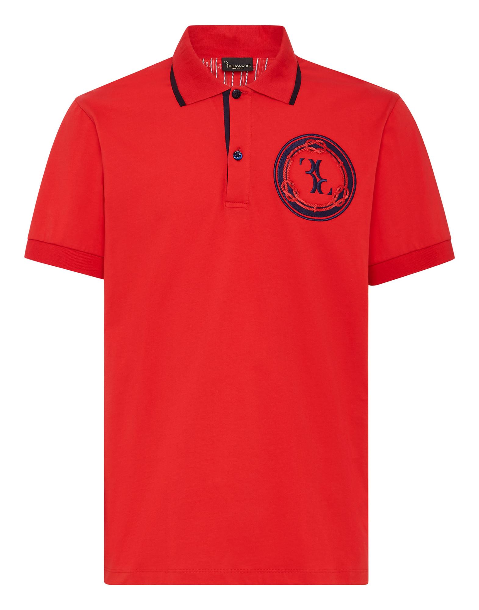 BILLIONAIRE Poloshirt Herren Rot von BILLIONAIRE