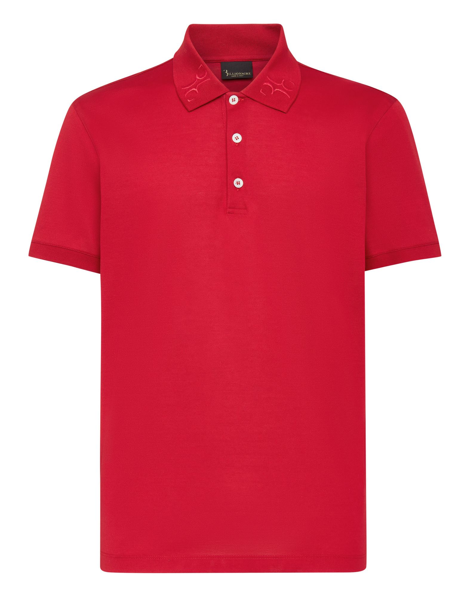 BILLIONAIRE Poloshirt Herren Rot von BILLIONAIRE