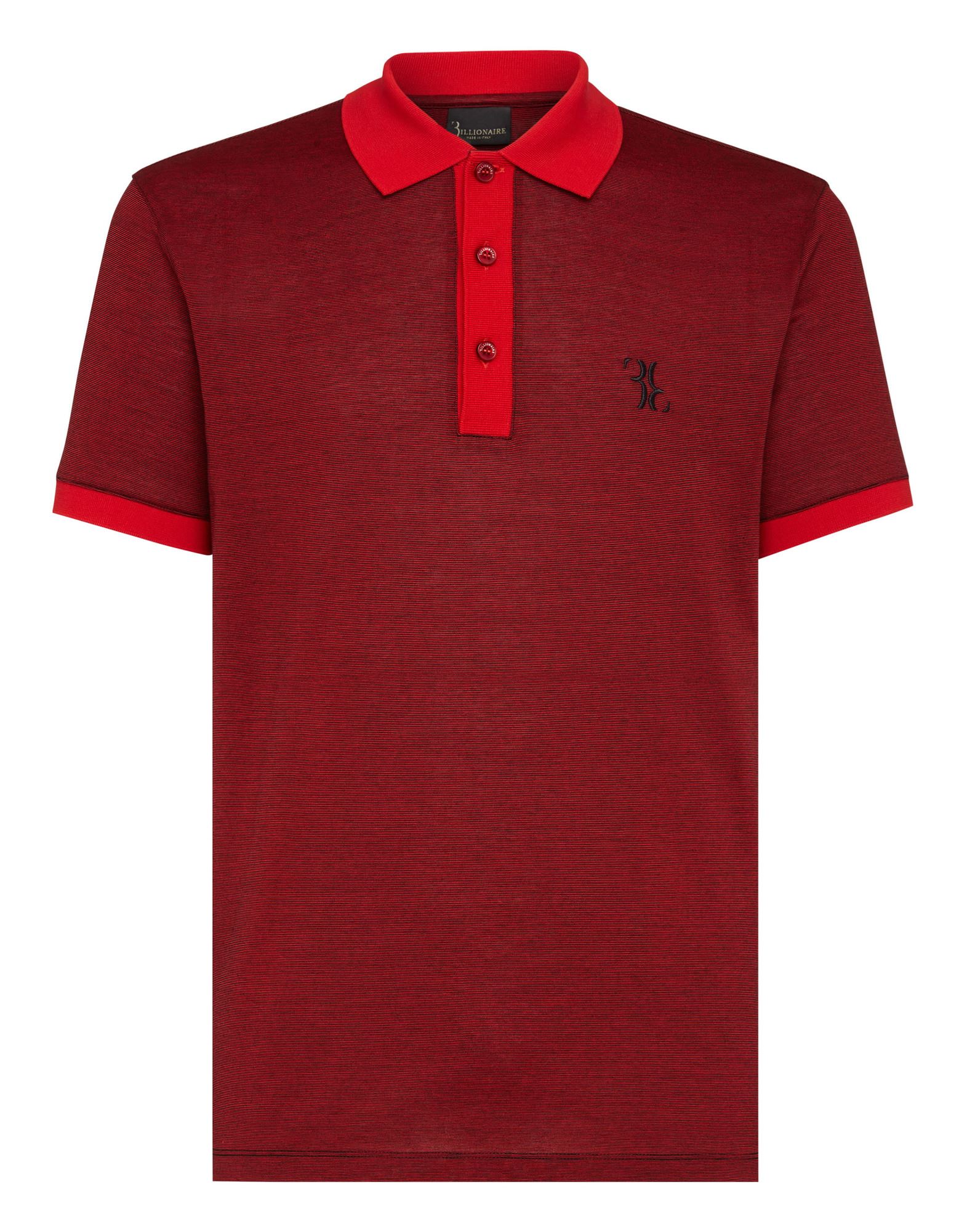 BILLIONAIRE Poloshirt Herren Rot von BILLIONAIRE