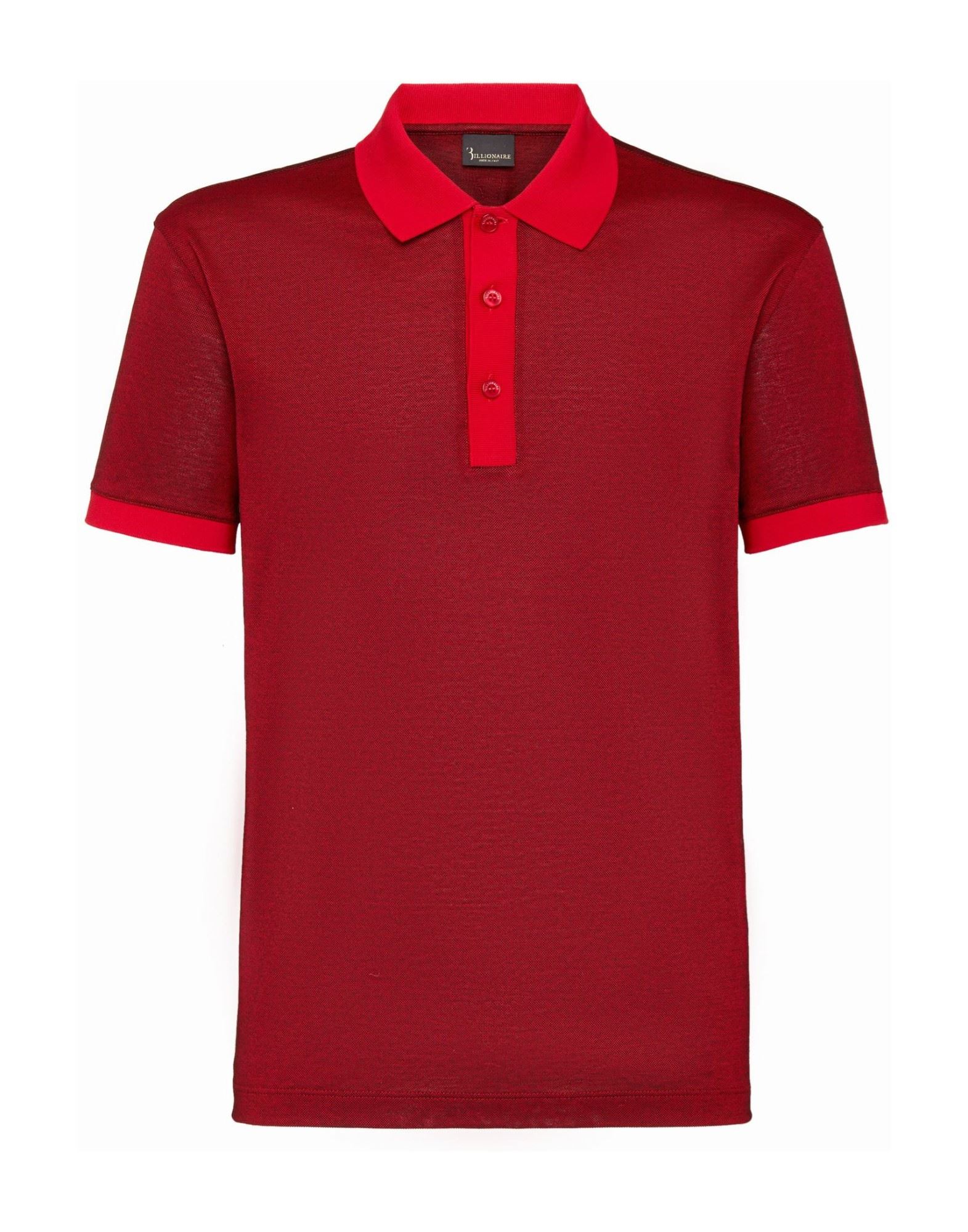 BILLIONAIRE Poloshirt Herren Rot von BILLIONAIRE