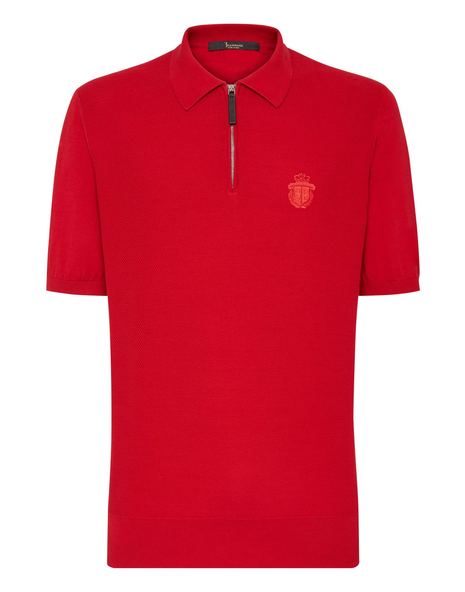 BILLIONAIRE Poloshirt Herren Rot von BILLIONAIRE