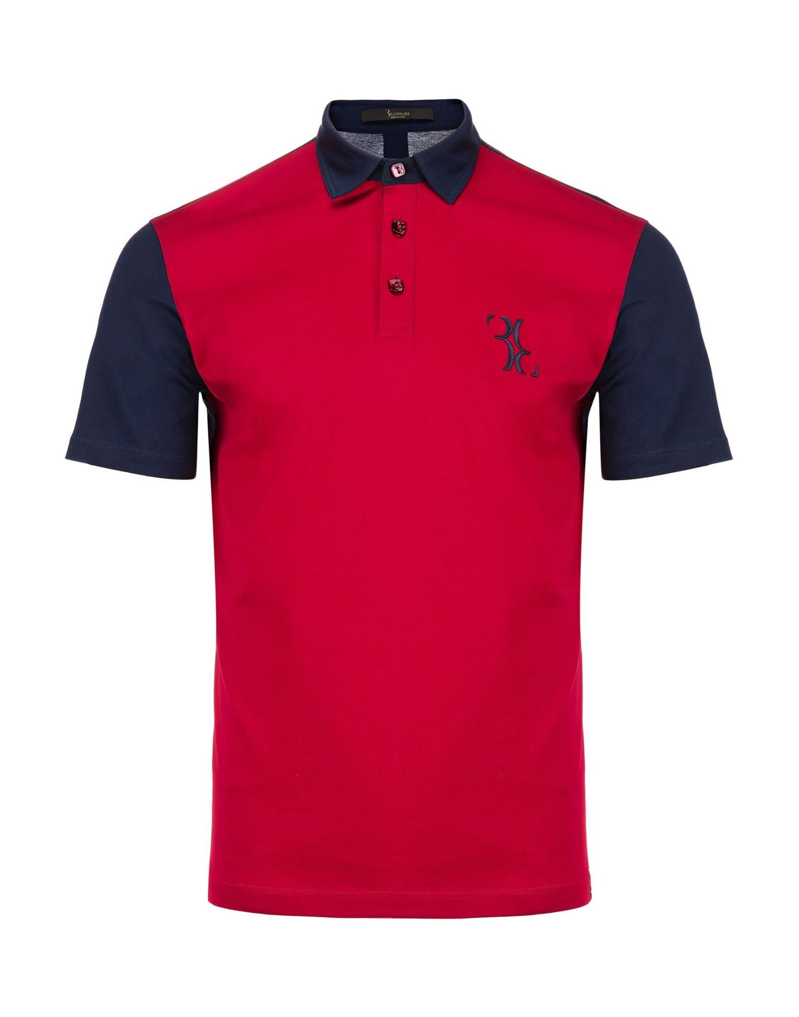 BILLIONAIRE Poloshirt Herren Rot von BILLIONAIRE