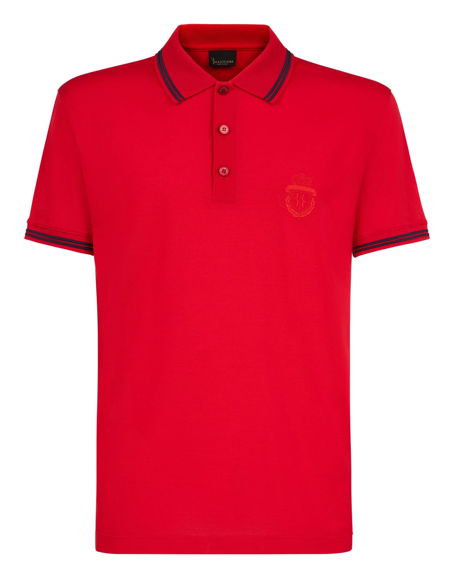 BILLIONAIRE Poloshirt Herren Rot von BILLIONAIRE