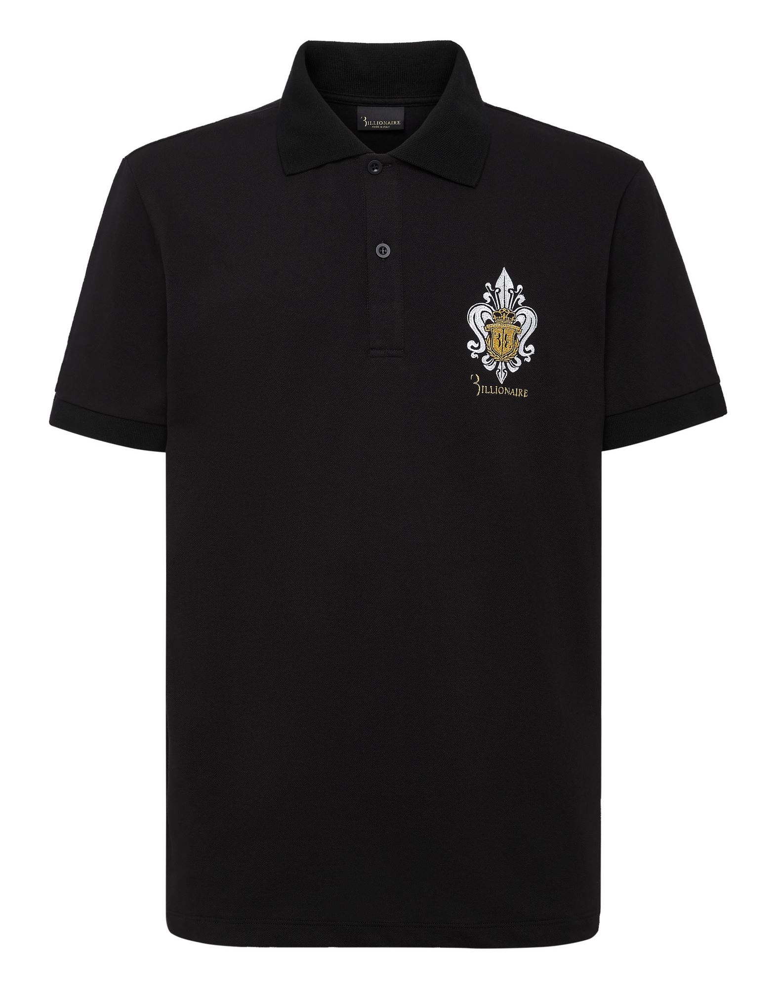 BILLIONAIRE Poloshirt Herren Schwarz von BILLIONAIRE