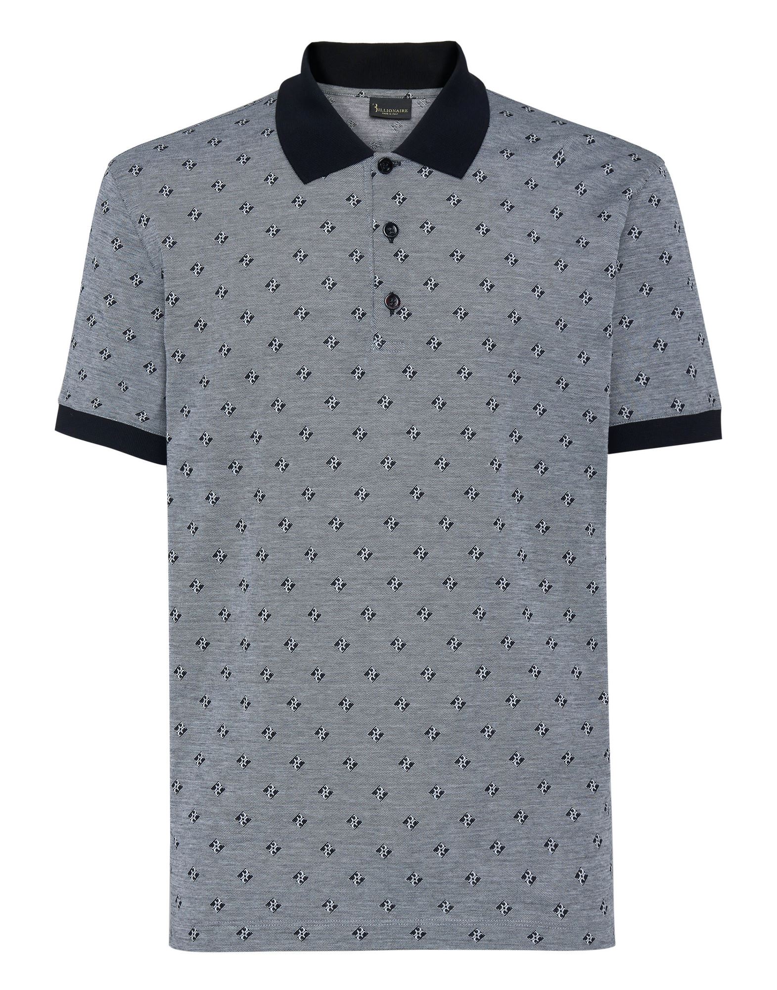 BILLIONAIRE Poloshirt Herren Schwarz von BILLIONAIRE