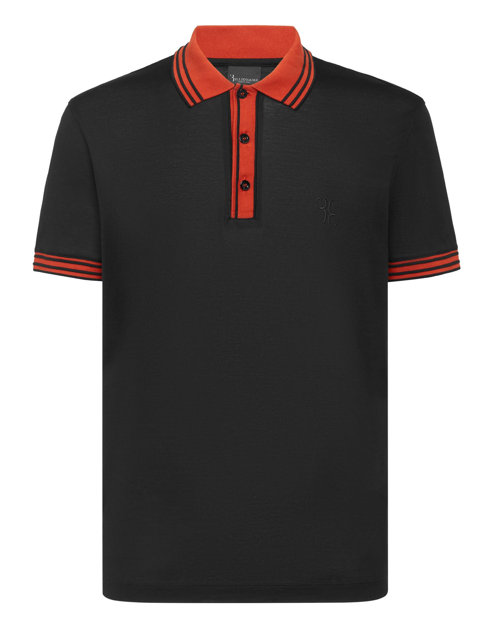 BILLIONAIRE Poloshirt Herren Schwarz von BILLIONAIRE