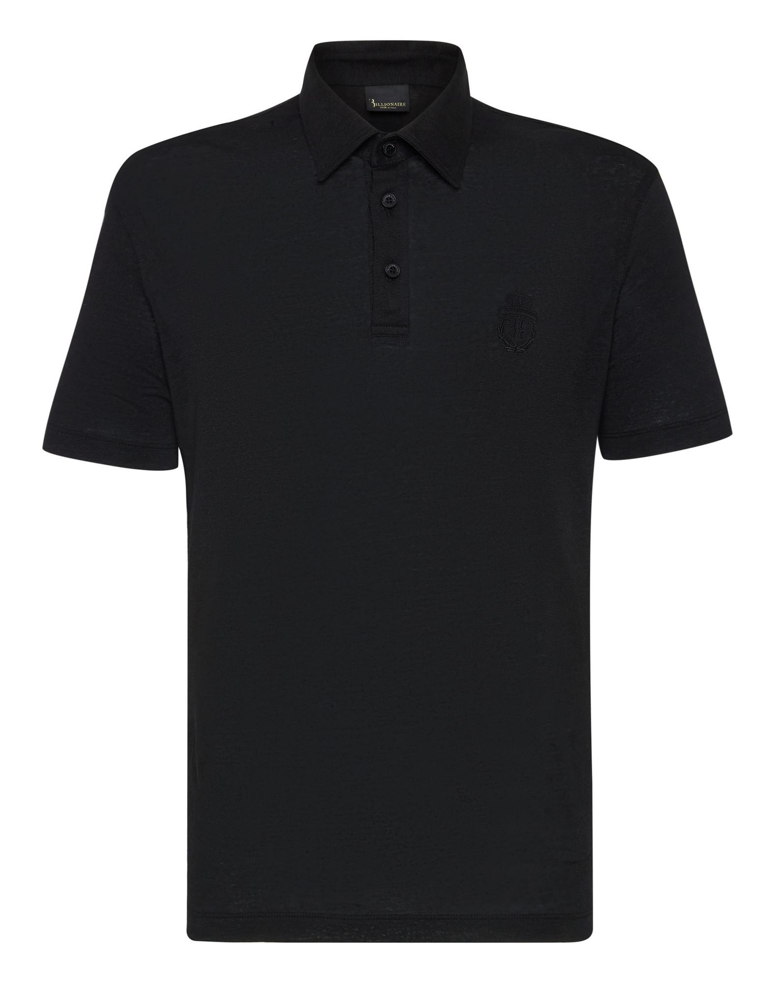 BILLIONAIRE Poloshirt Herren Schwarz von BILLIONAIRE