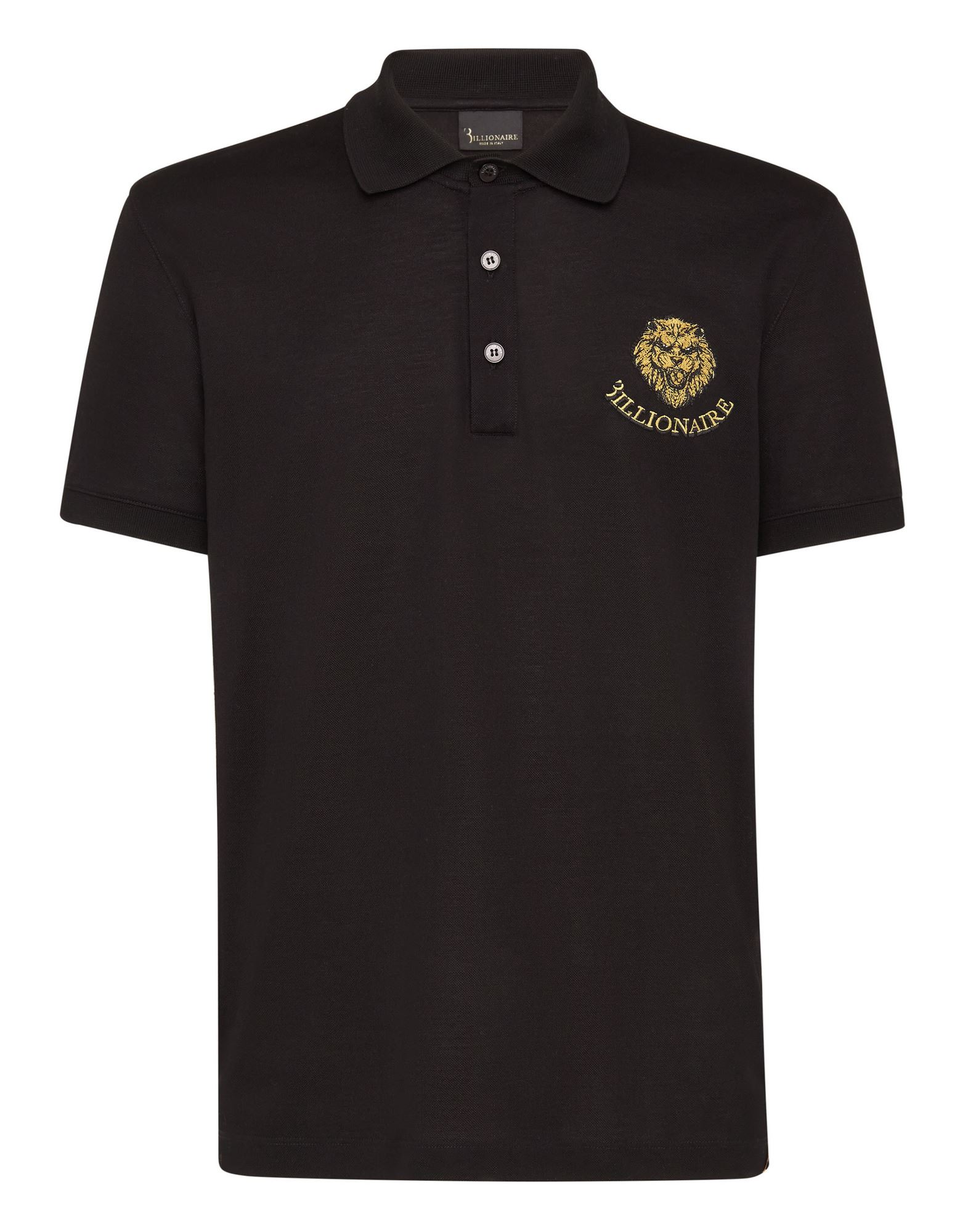 BILLIONAIRE Poloshirt Herren Schwarz von BILLIONAIRE