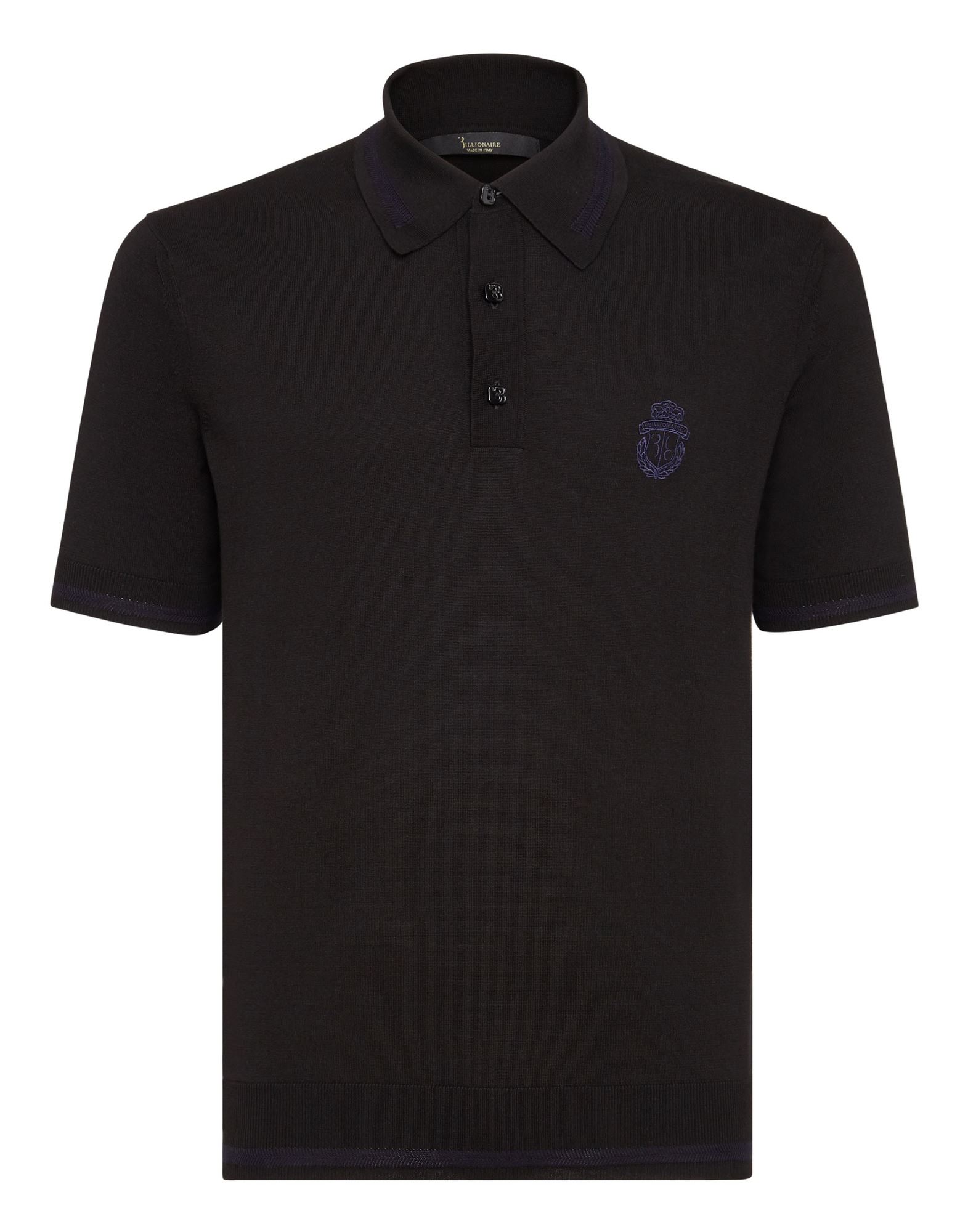 BILLIONAIRE Poloshirt Herren Schwarz von BILLIONAIRE