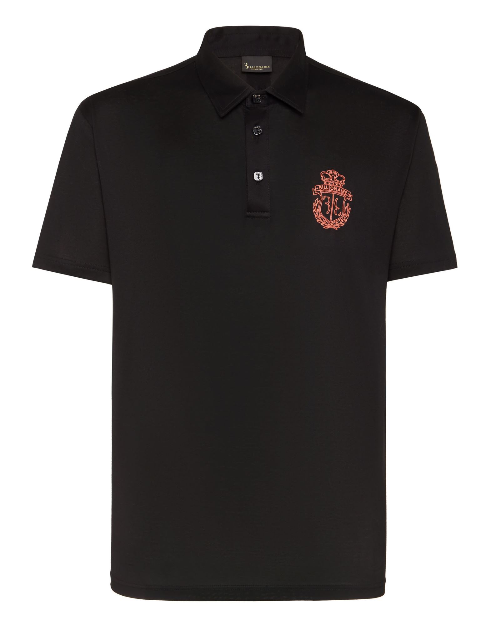 BILLIONAIRE Poloshirt Herren Schwarz von BILLIONAIRE