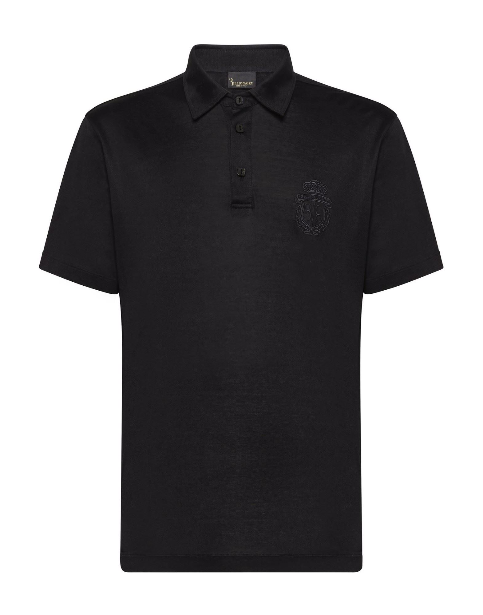 BILLIONAIRE Poloshirt Herren Schwarz von BILLIONAIRE