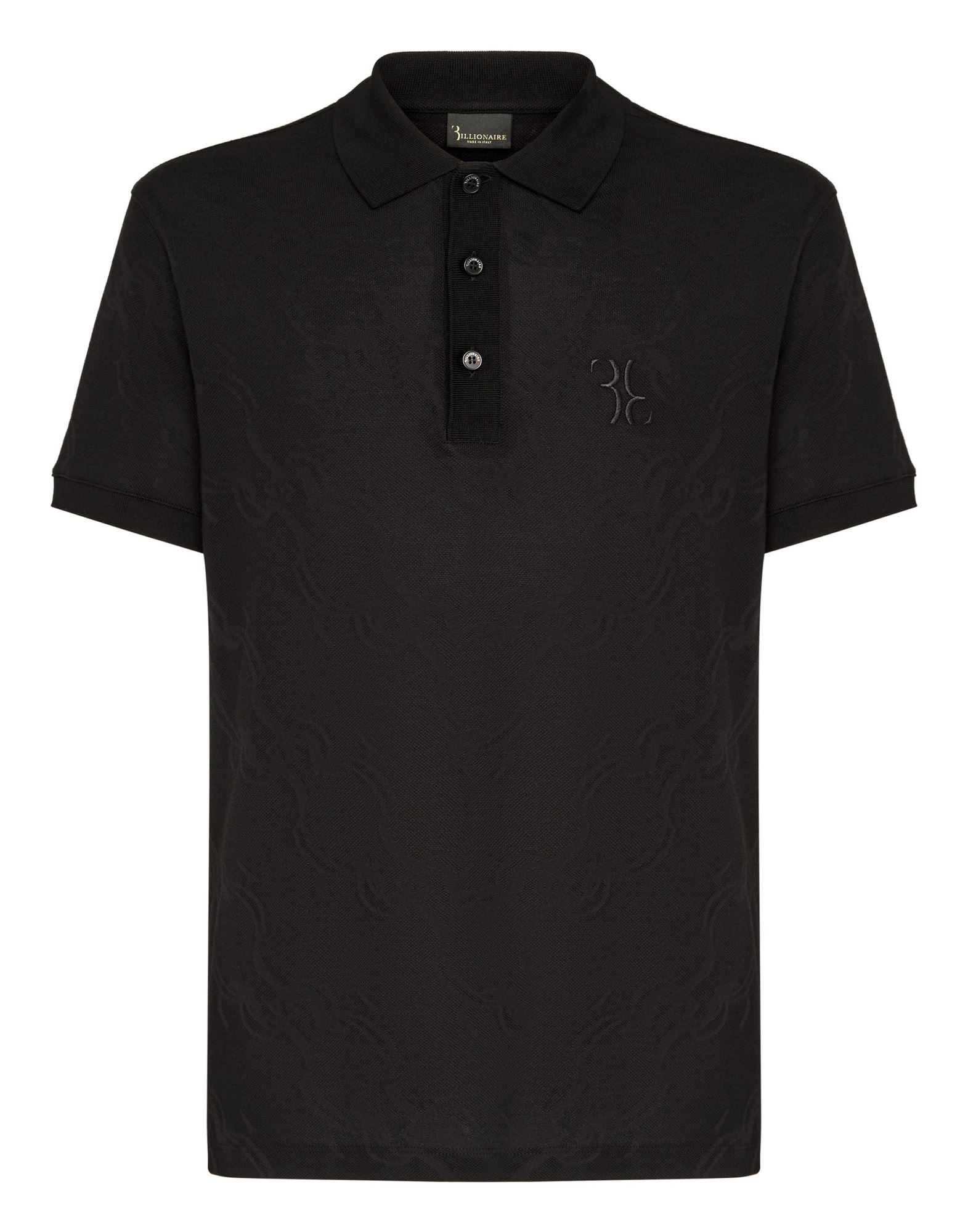 BILLIONAIRE Poloshirt Herren Schwarz von BILLIONAIRE