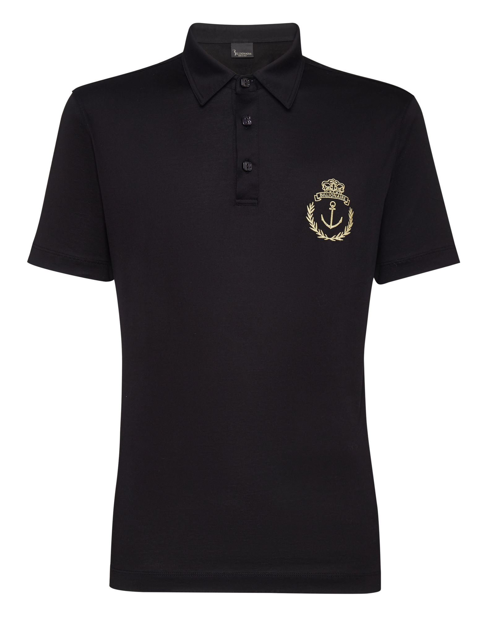 BILLIONAIRE Poloshirt Herren Schwarz von BILLIONAIRE