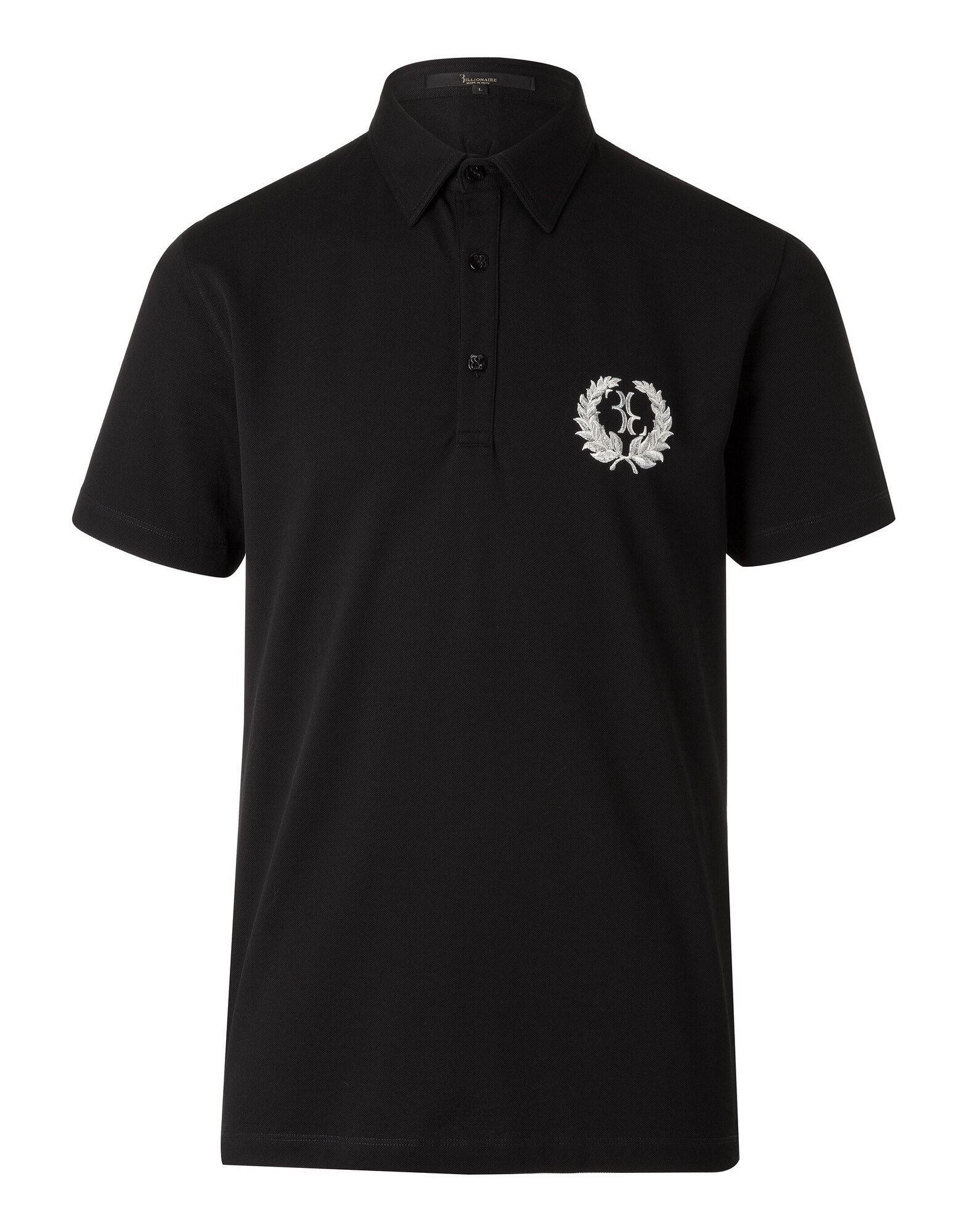 BILLIONAIRE Poloshirt Herren Schwarz von BILLIONAIRE