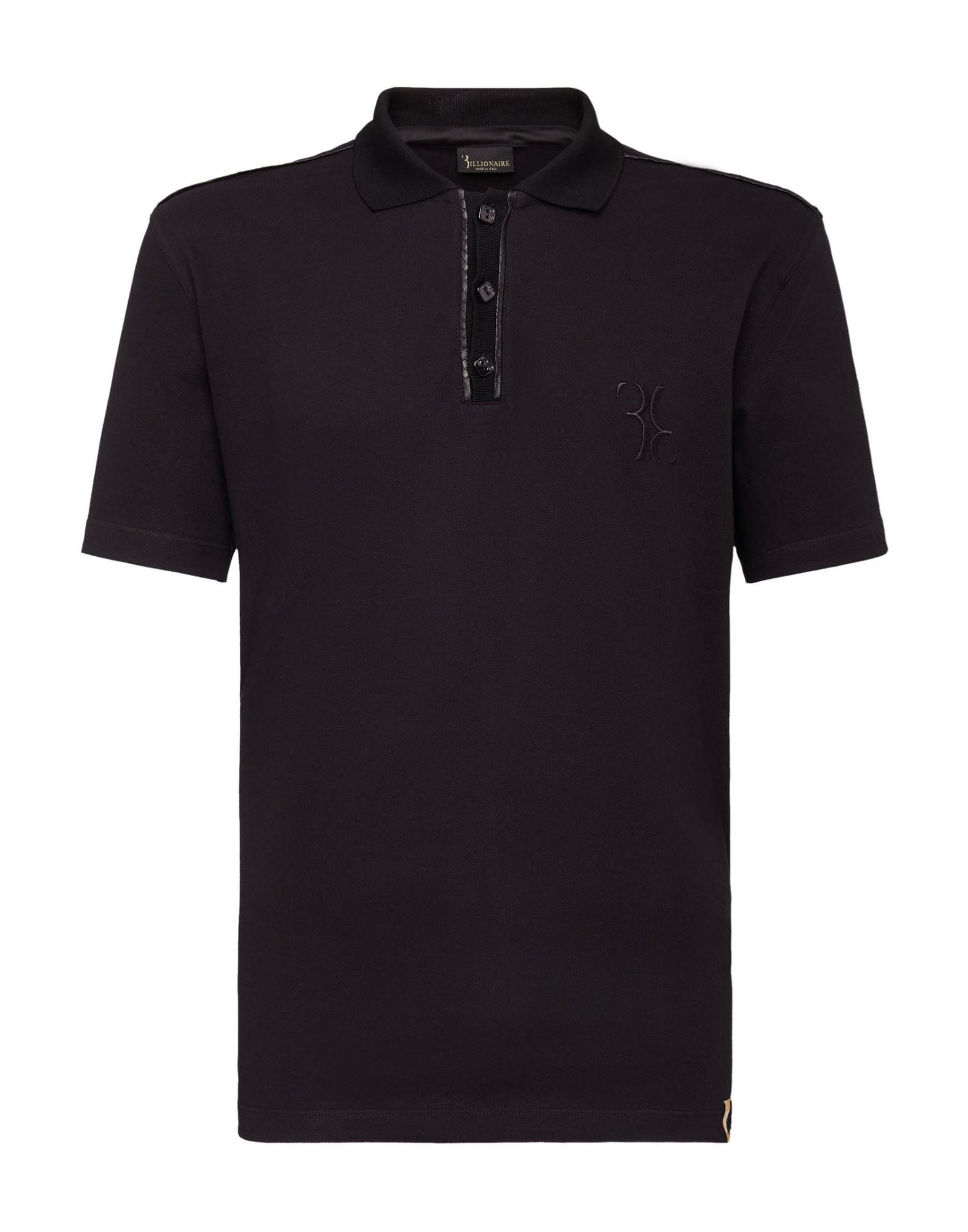 BILLIONAIRE Poloshirt Herren Schwarz von BILLIONAIRE