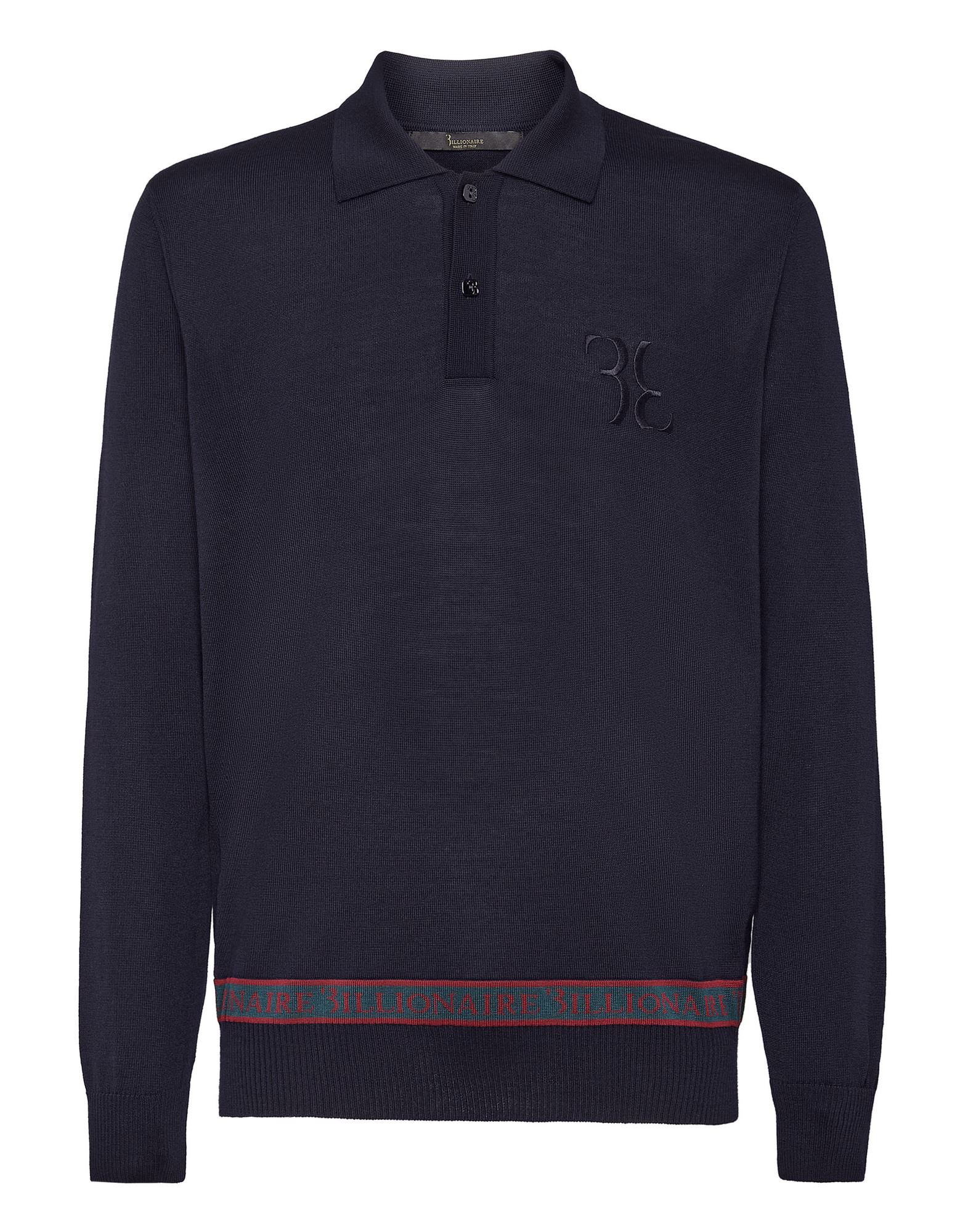 BILLIONAIRE Pullover Herren Blau von BILLIONAIRE