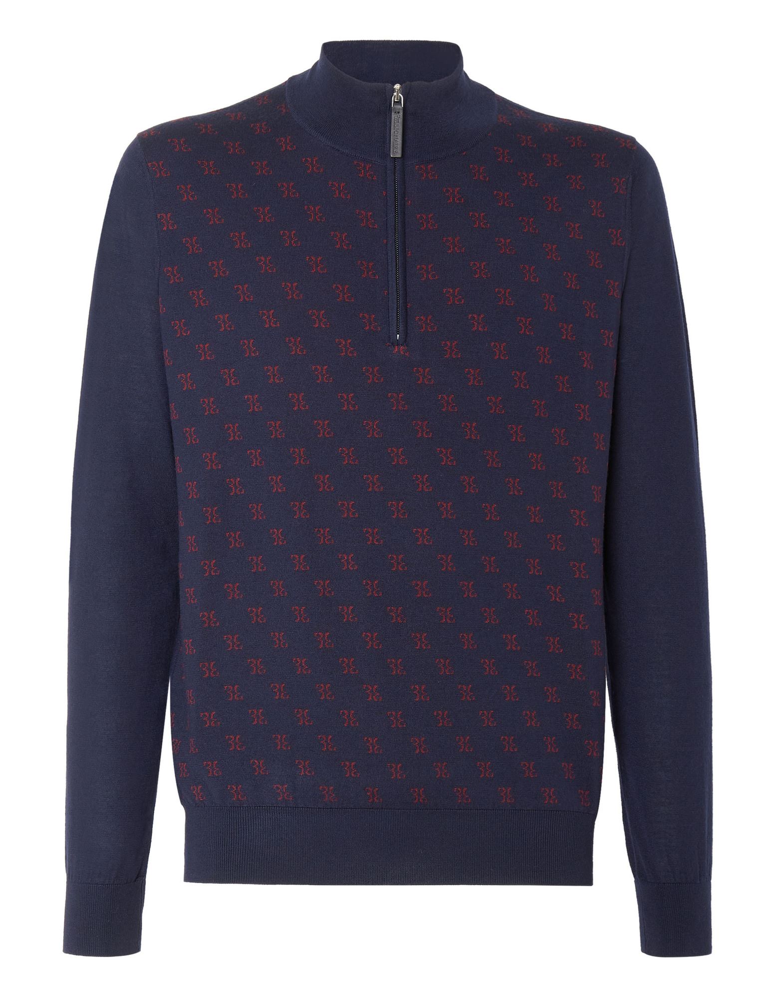 BILLIONAIRE Pullover Herren Blau von BILLIONAIRE