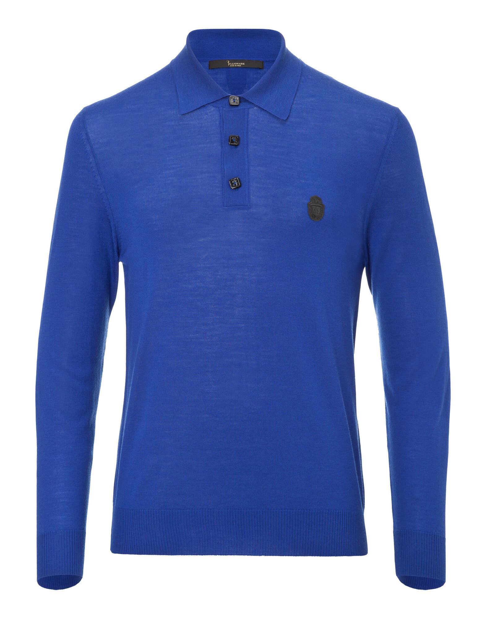 BILLIONAIRE Pullover Herren Blau von BILLIONAIRE