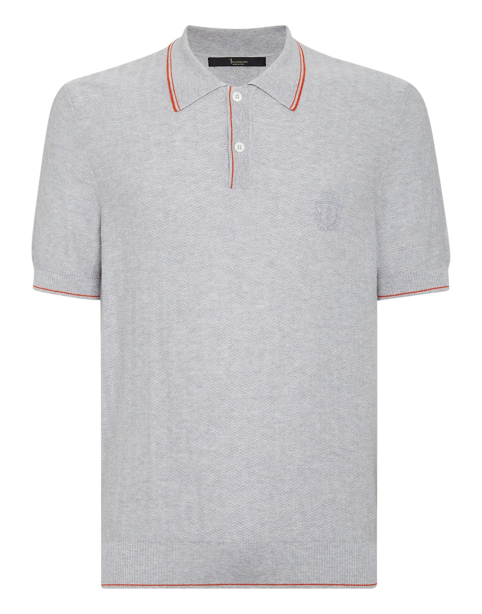 BILLIONAIRE Poloshirt Herren Hellblau von BILLIONAIRE