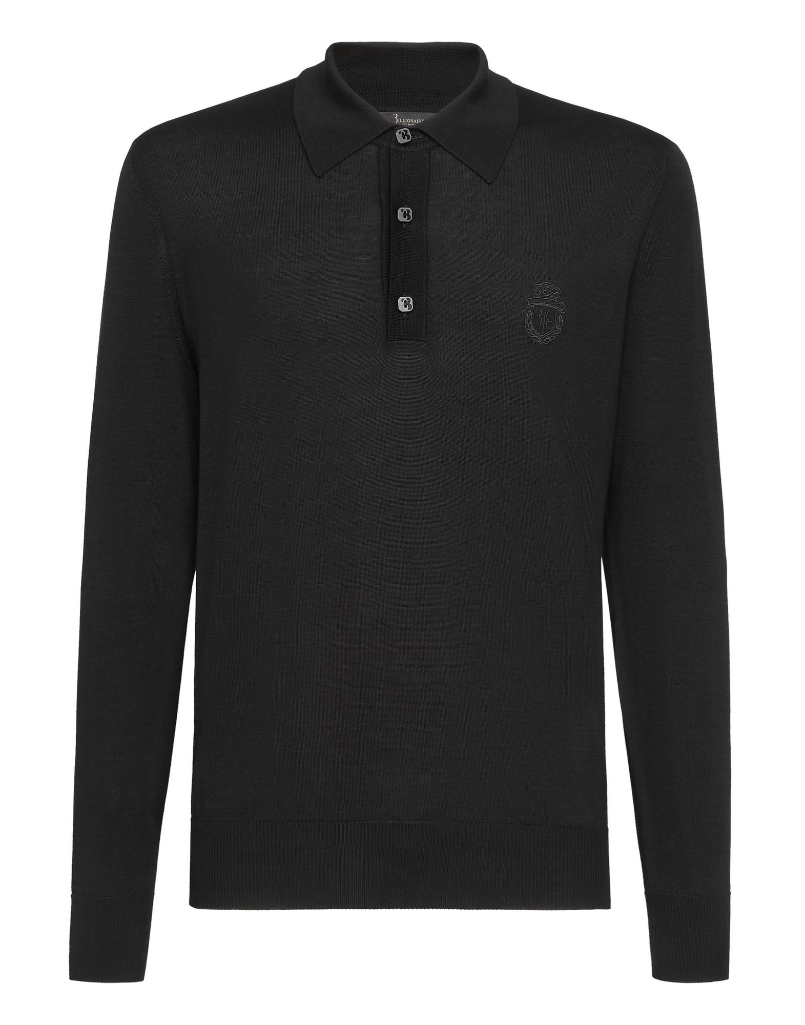 BILLIONAIRE Pullover Herren Schwarz von BILLIONAIRE