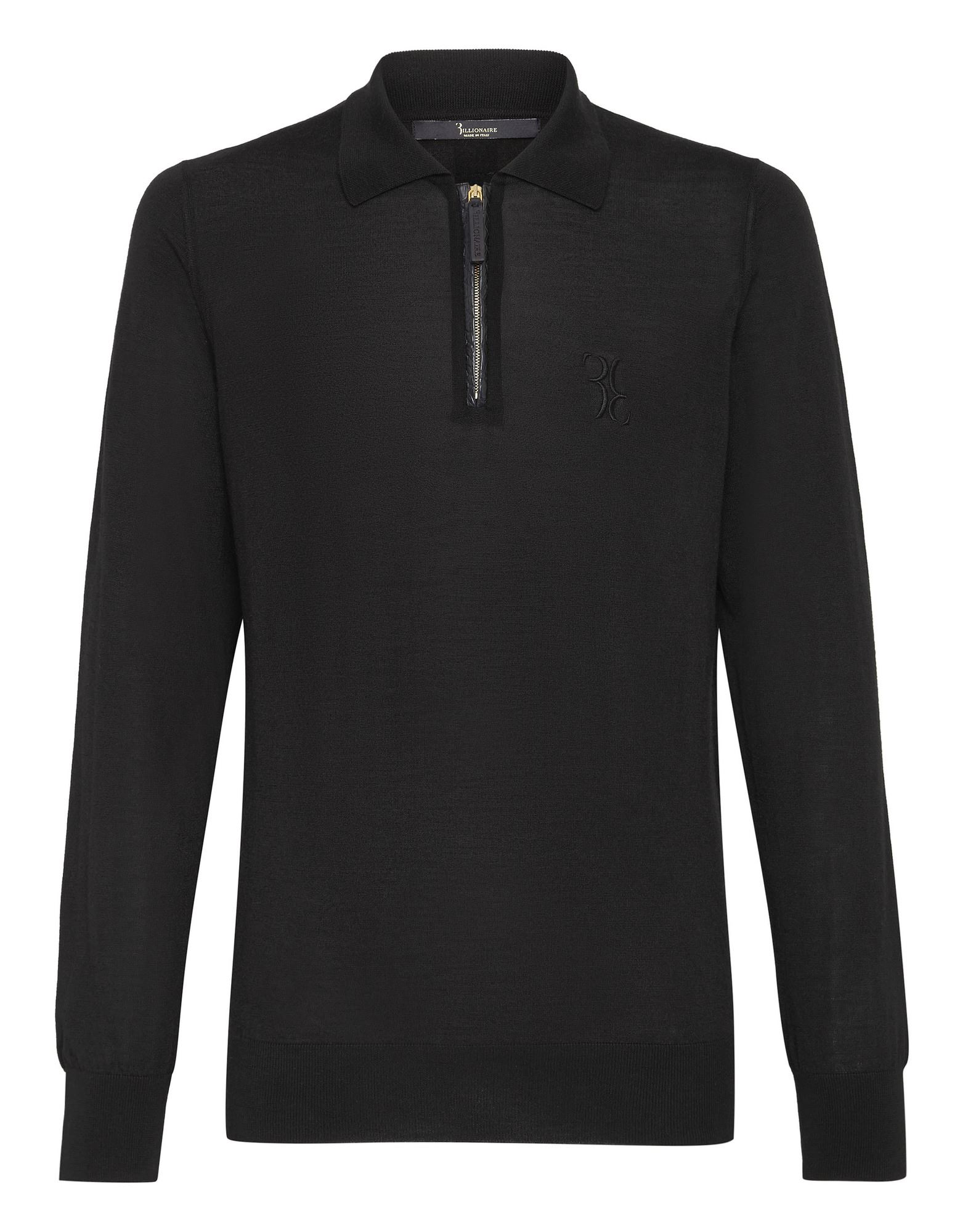 BILLIONAIRE Pullover Herren Schwarz von BILLIONAIRE