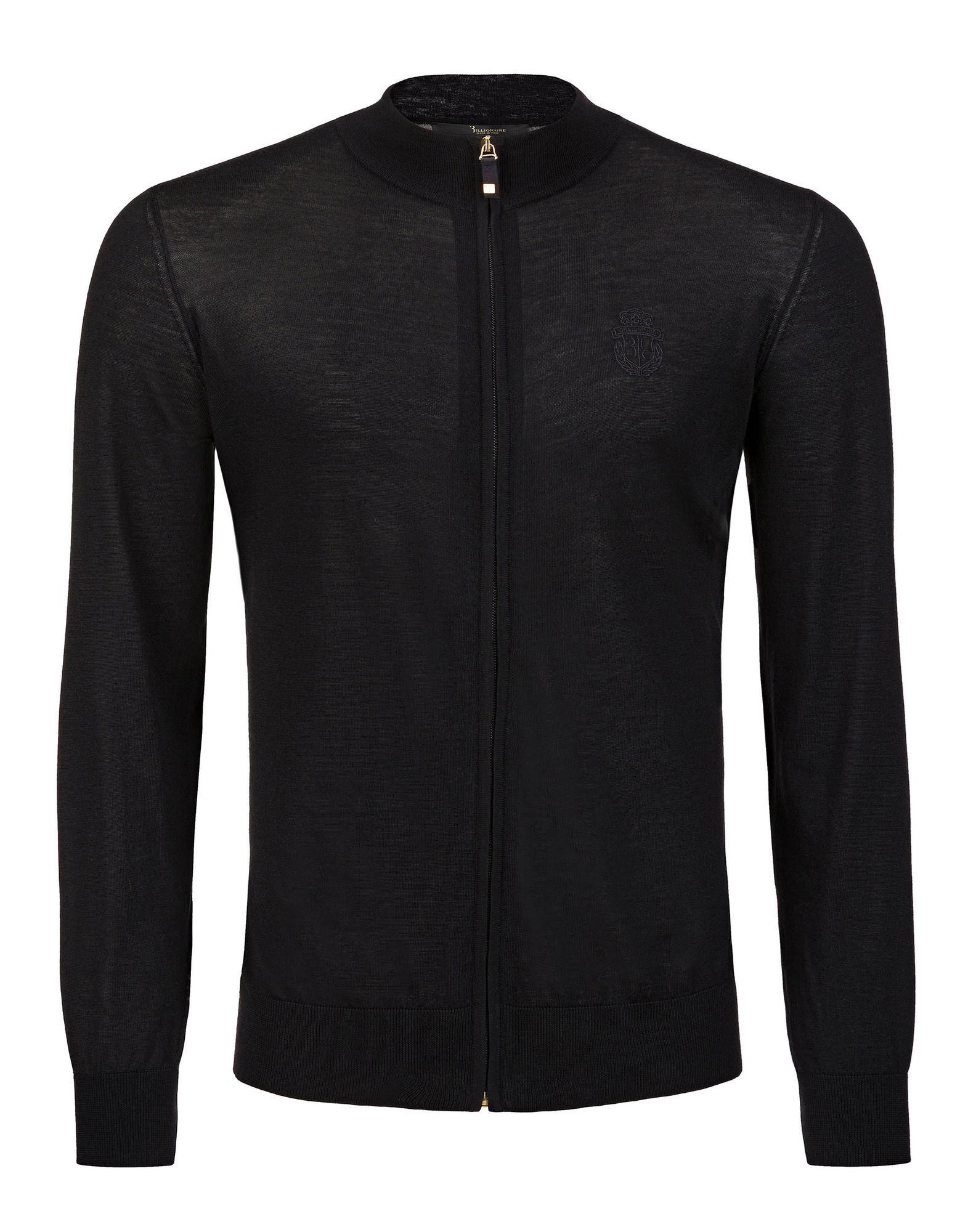 BILLIONAIRE Pullover Herren Schwarz von BILLIONAIRE