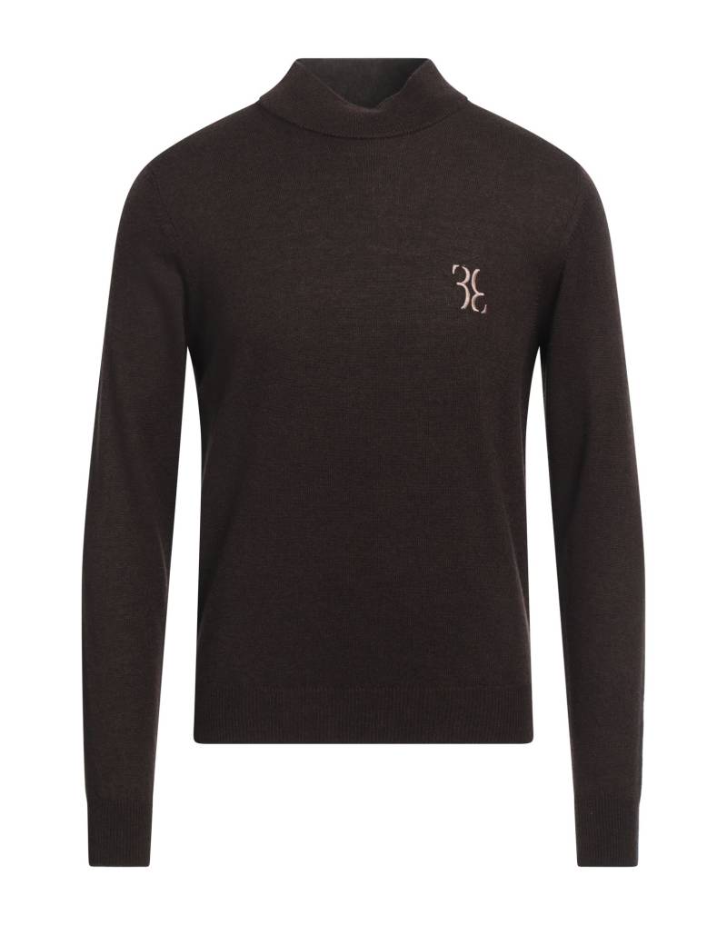 BILLIONAIRE Rollkragenpullover Herren Dunkelbraun von BILLIONAIRE