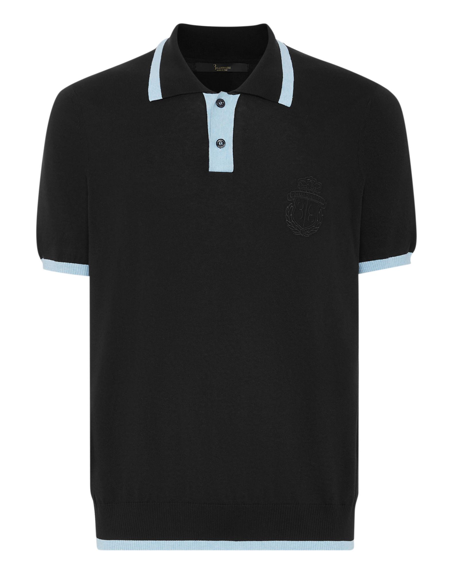 BILLIONAIRE Poloshirt Herren Schwarz von BILLIONAIRE