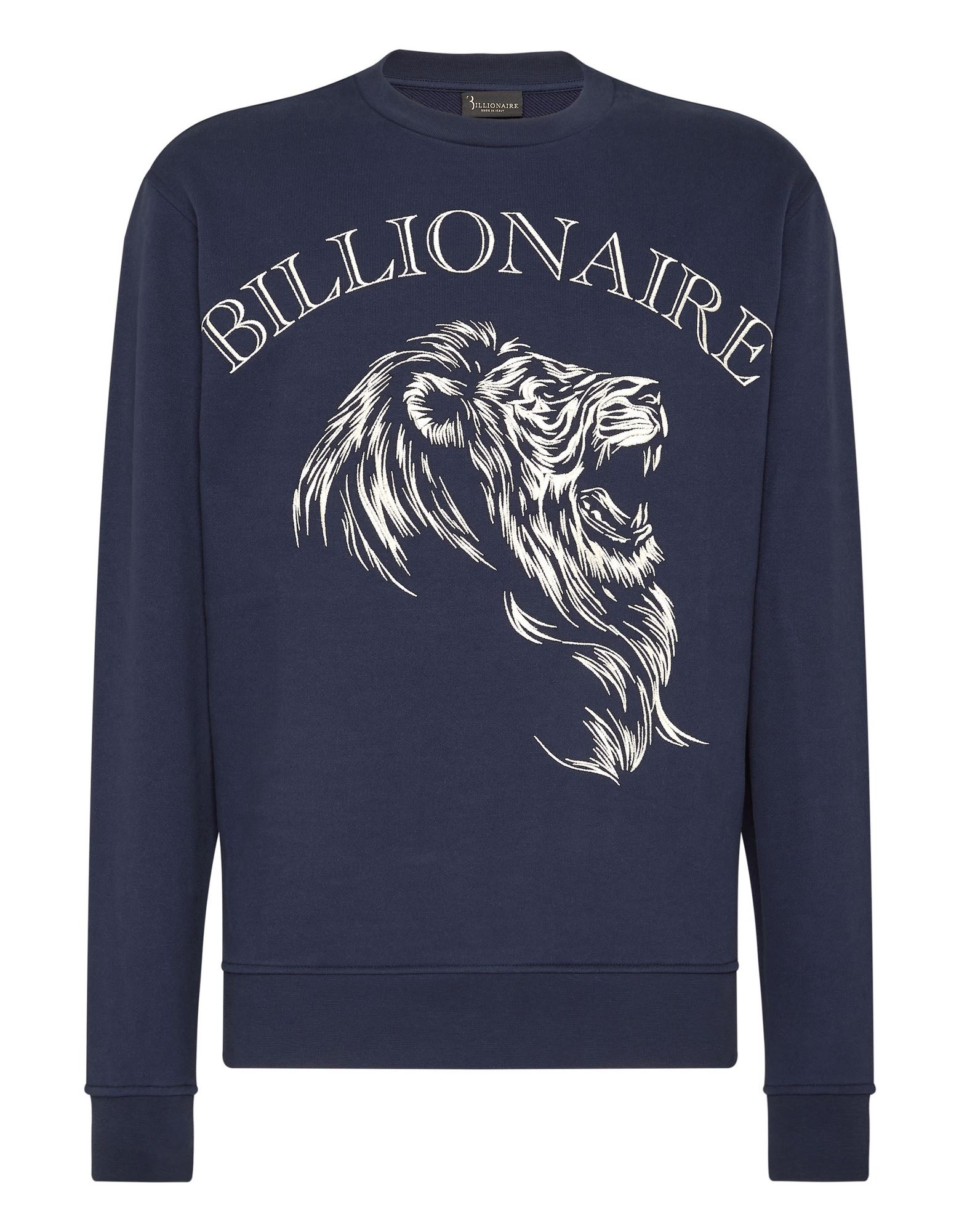 BILLIONAIRE Sweatshirt Herren Blau von BILLIONAIRE