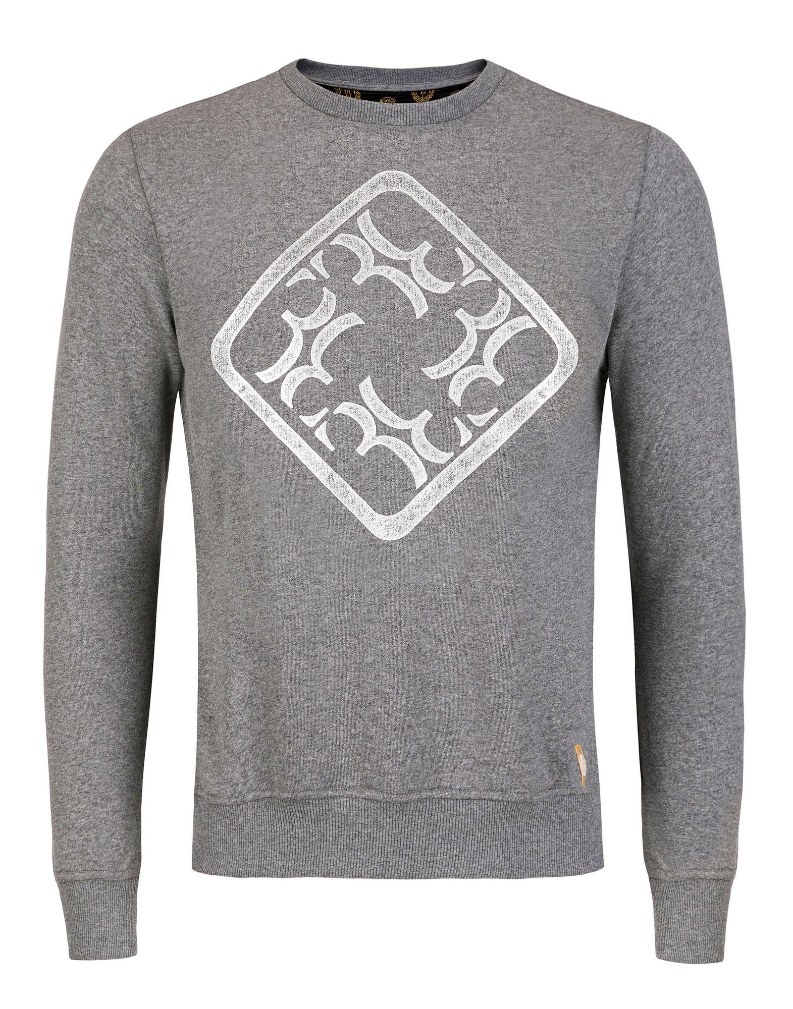 BILLIONAIRE Sweatshirt Herren Grau von BILLIONAIRE