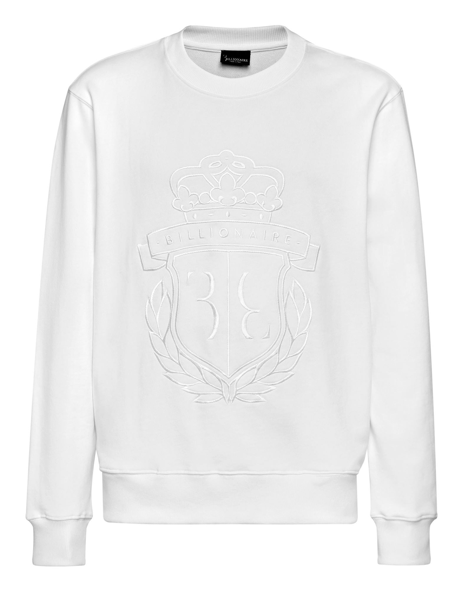 BILLIONAIRE Sweatshirt Herren Weiß von BILLIONAIRE