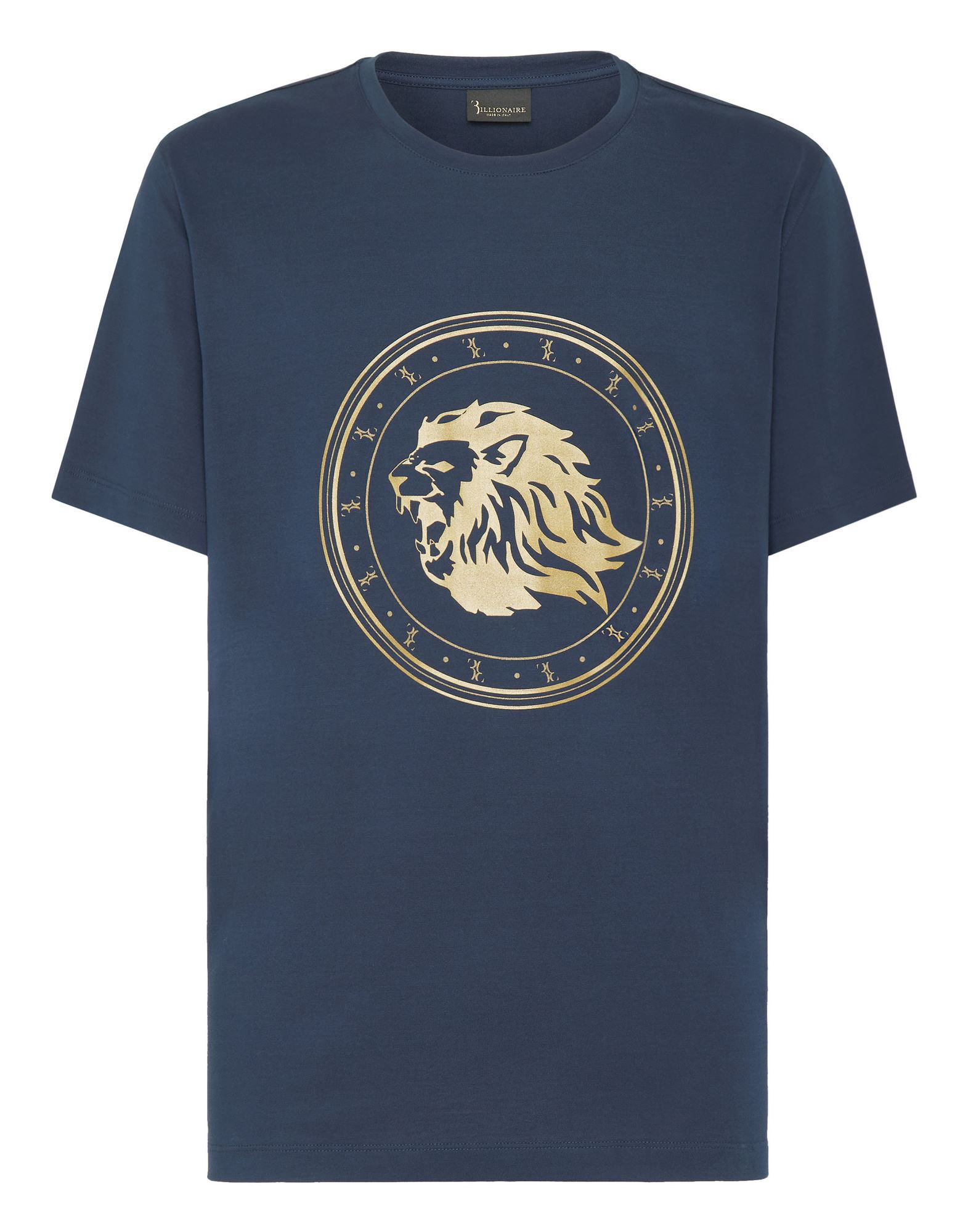 BILLIONAIRE T-shirts Herren Blau von BILLIONAIRE