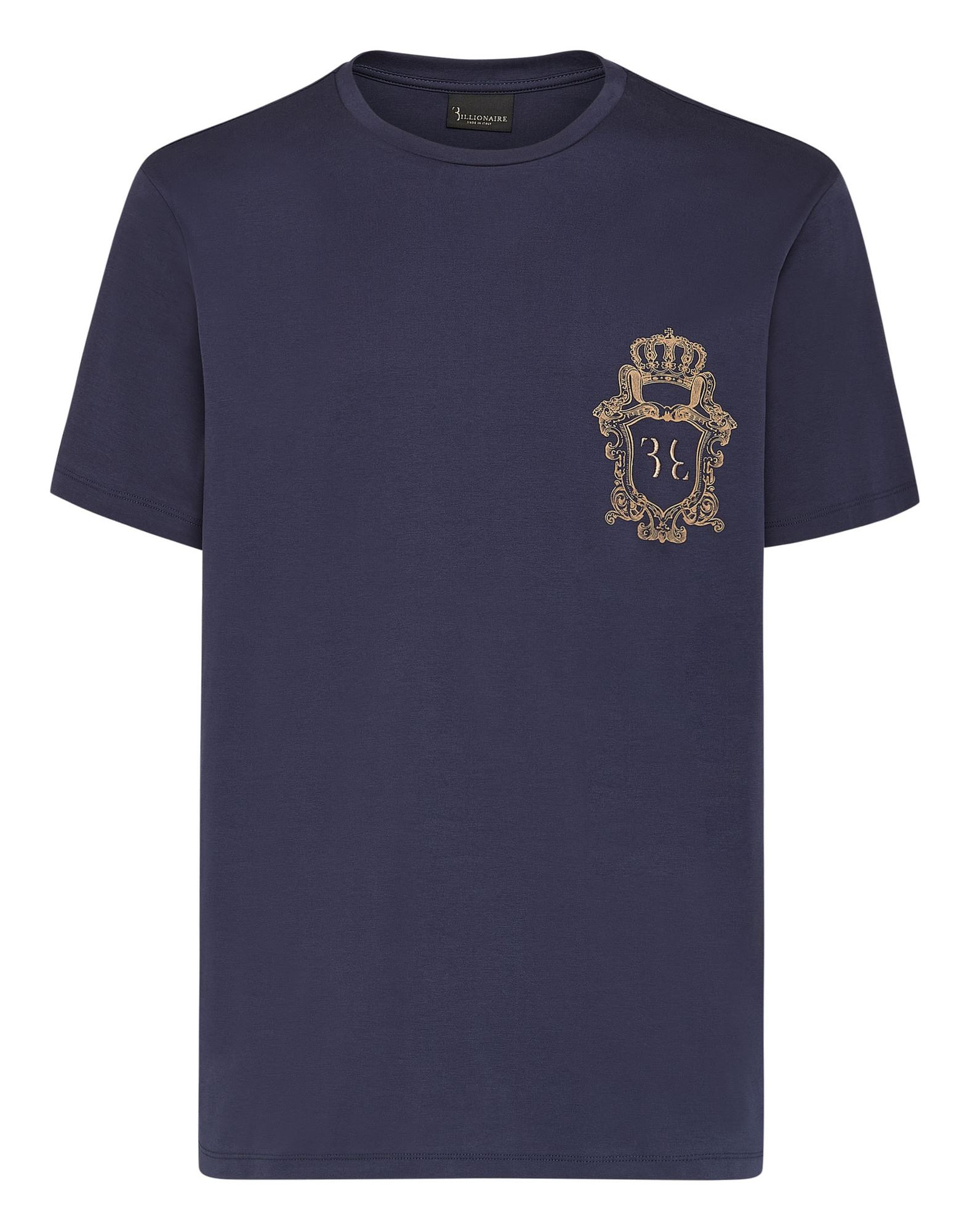 BILLIONAIRE T-shirts Herren Blau von BILLIONAIRE