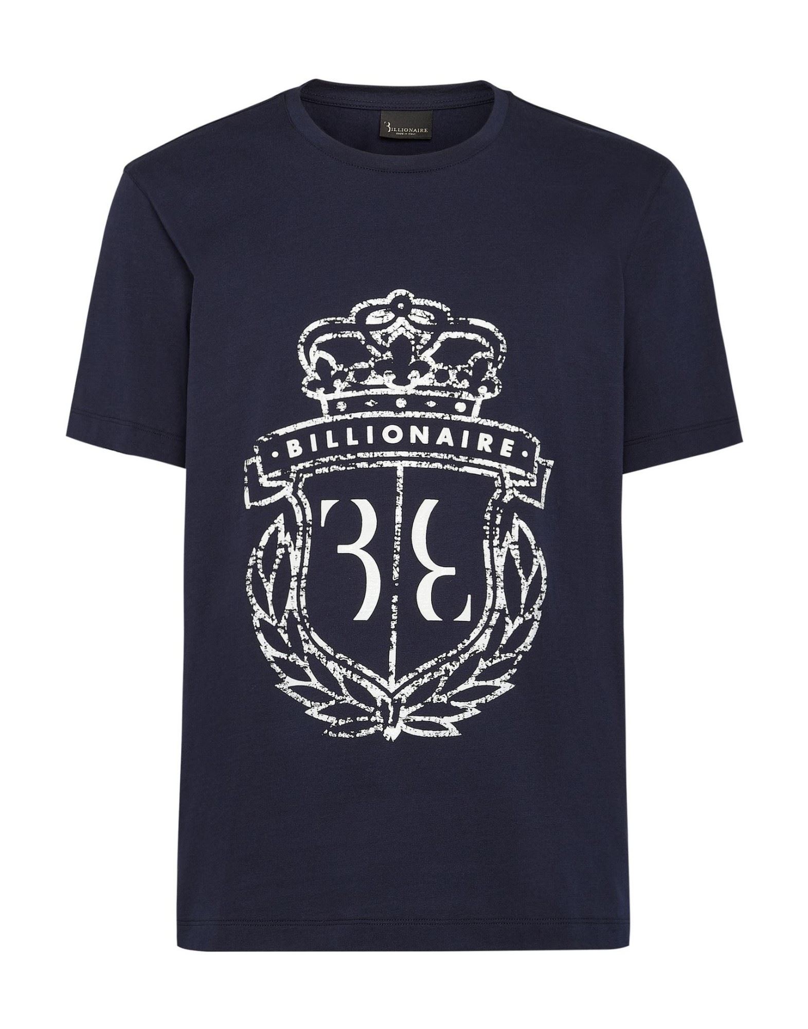 BILLIONAIRE T-shirts Herren Blau von BILLIONAIRE