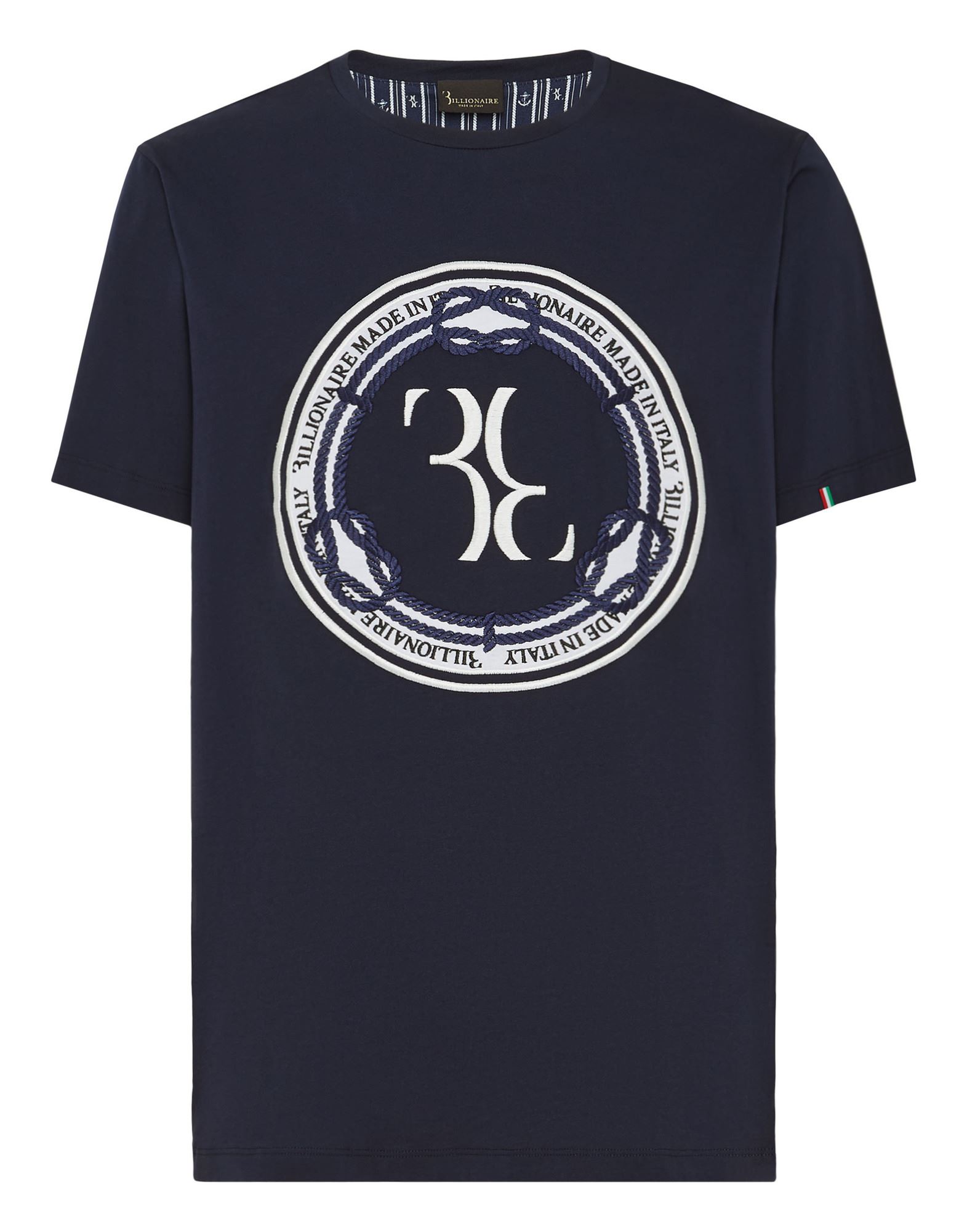 BILLIONAIRE T-shirts Herren Blau von BILLIONAIRE