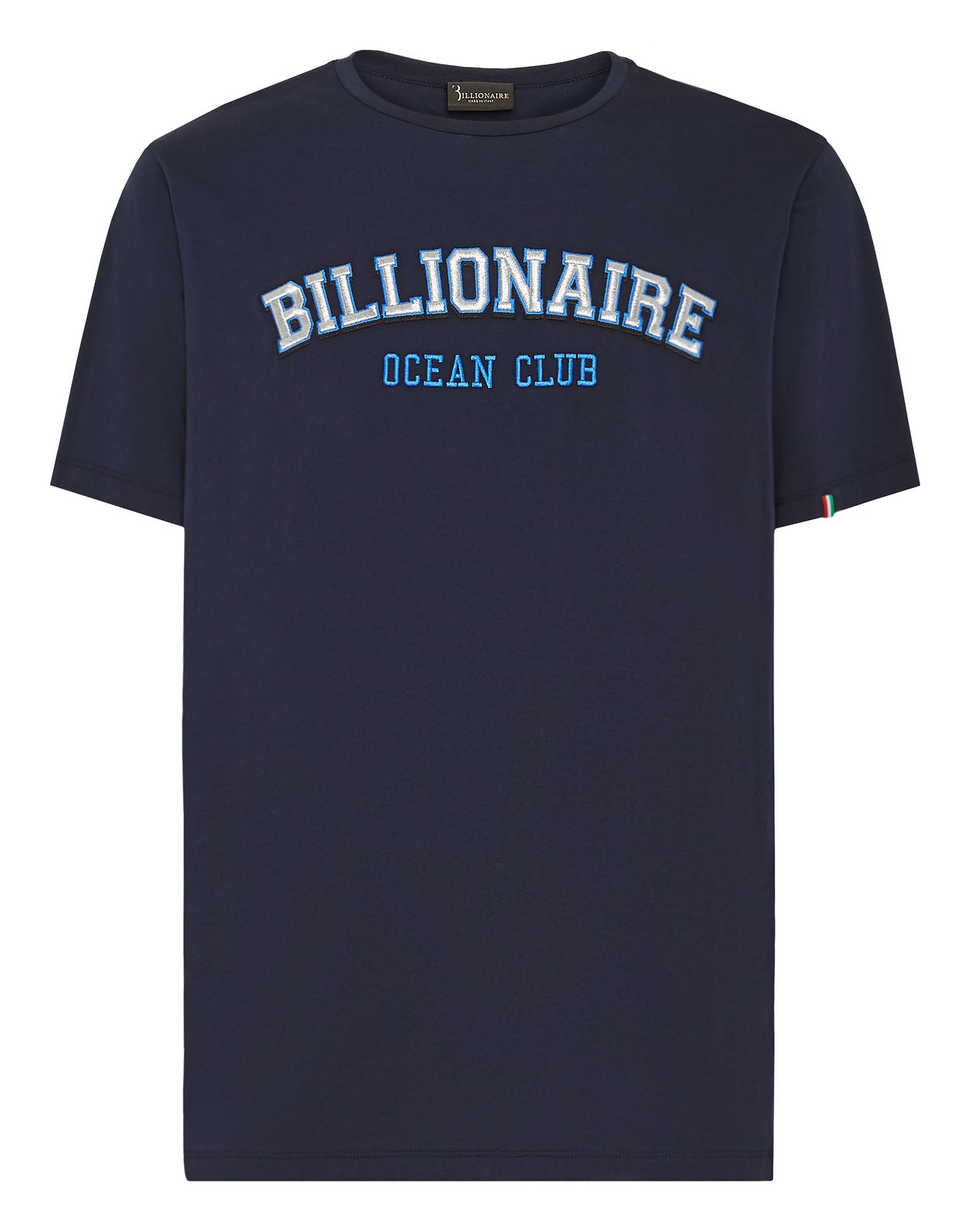 BILLIONAIRE T-shirts Herren Blau von BILLIONAIRE