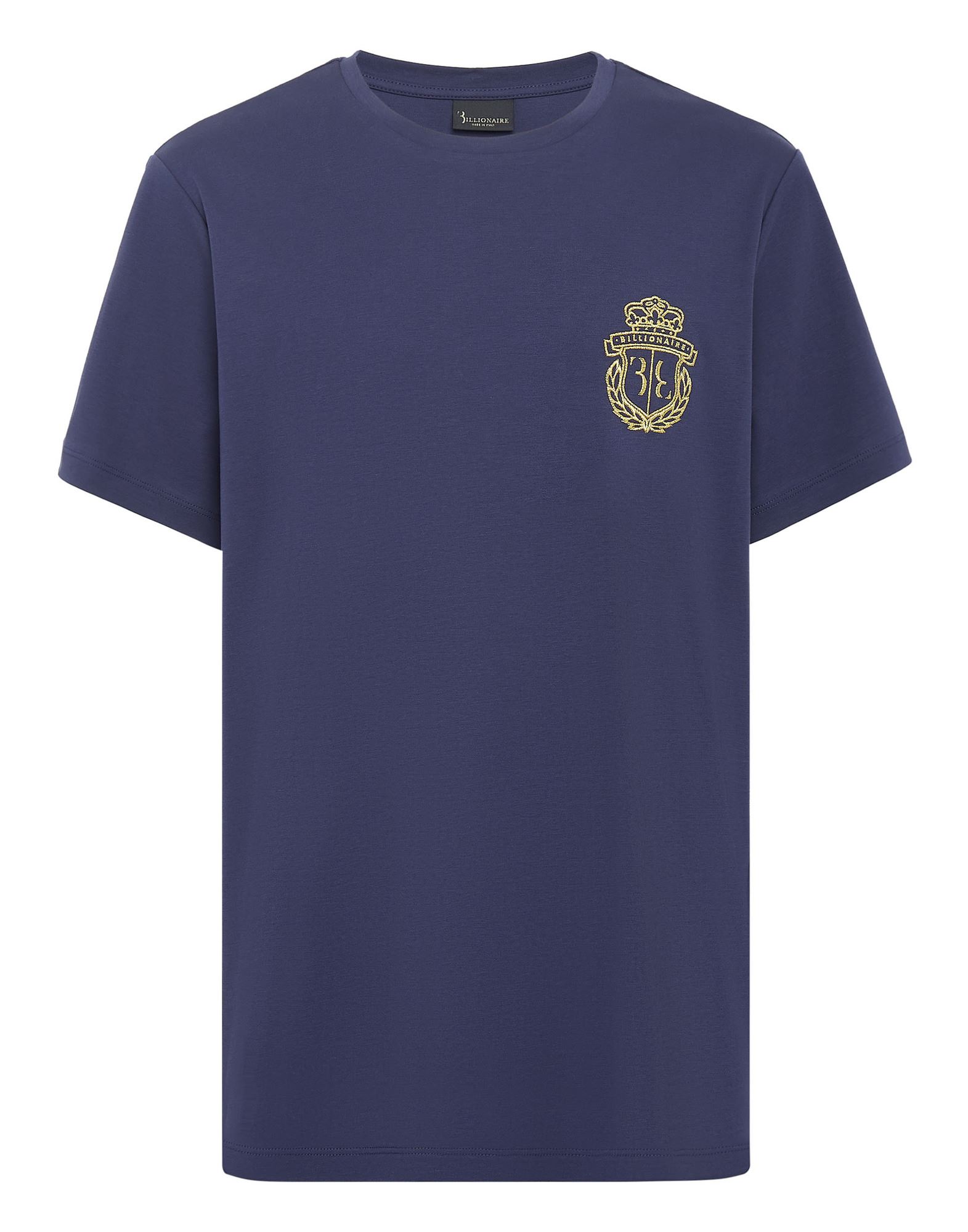 BILLIONAIRE T-shirts Herren Blau von BILLIONAIRE