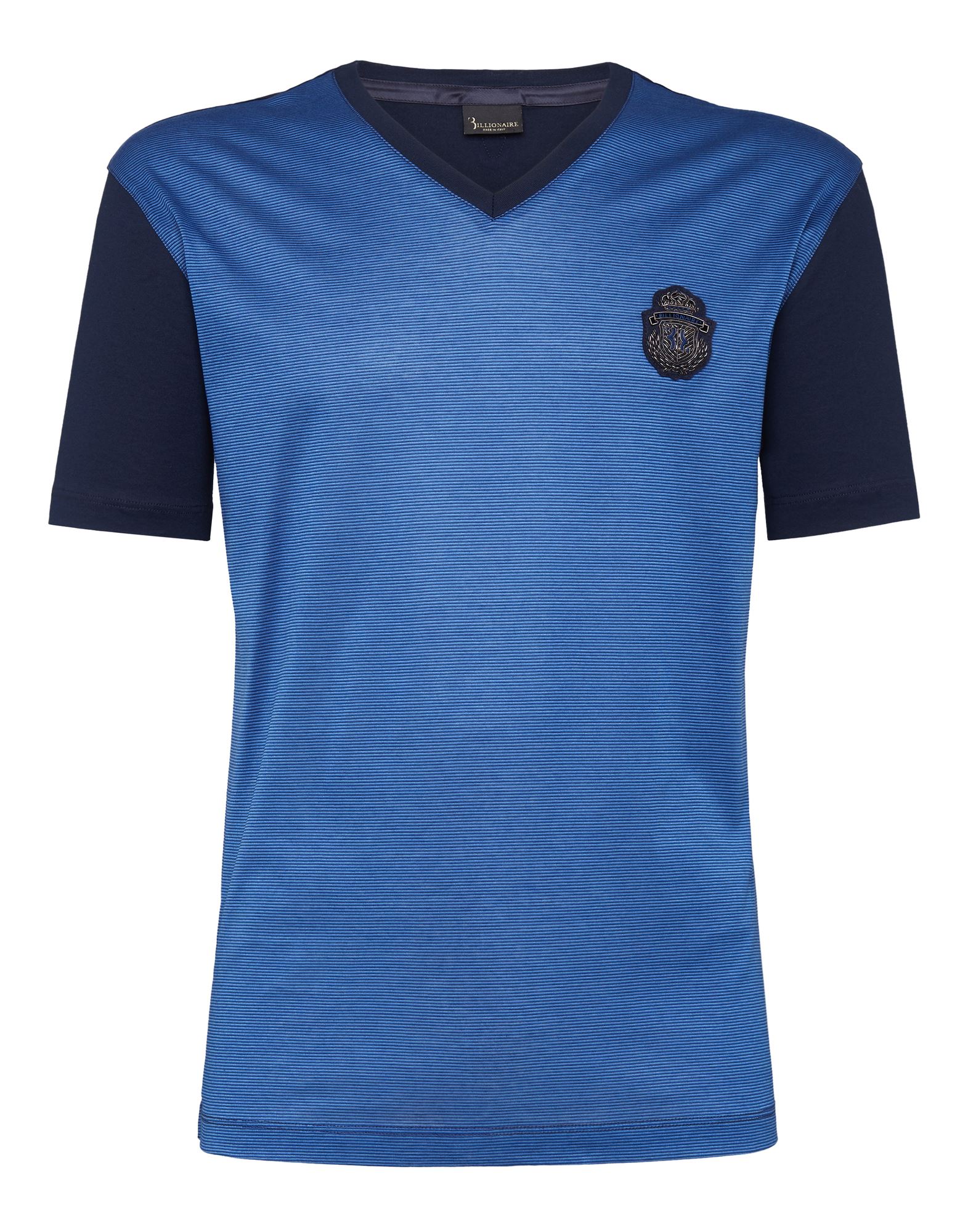 BILLIONAIRE T-shirts Herren Blau von BILLIONAIRE