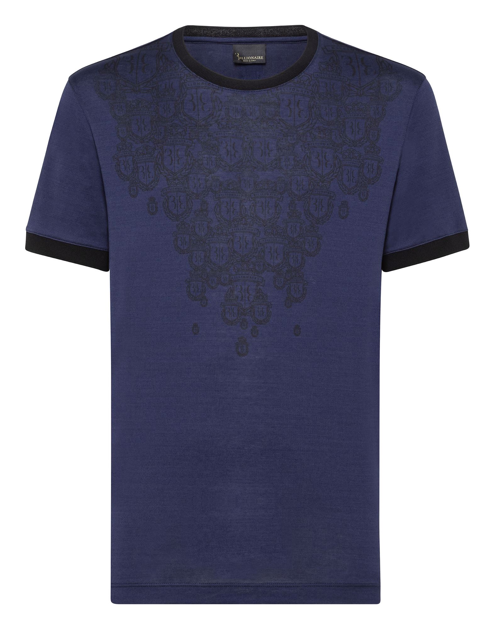 BILLIONAIRE T-shirts Herren Blau von BILLIONAIRE