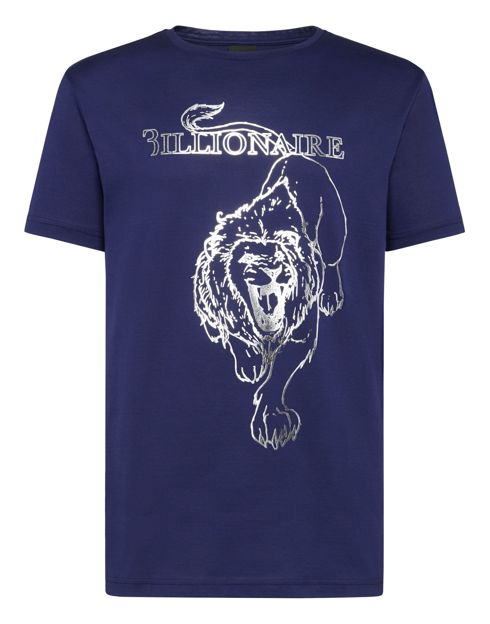 BILLIONAIRE T-shirts Herren Blau von BILLIONAIRE