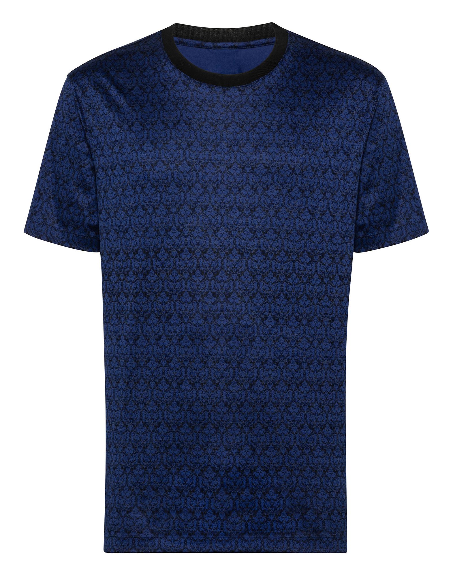 BILLIONAIRE T-shirts Herren Blau von BILLIONAIRE