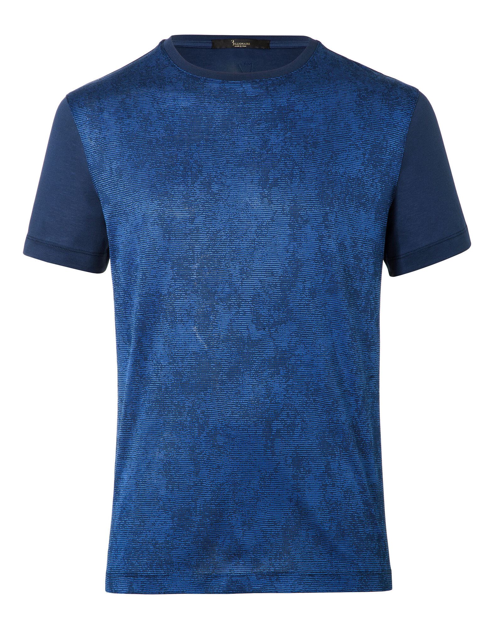 BILLIONAIRE T-shirts Herren Blau von BILLIONAIRE