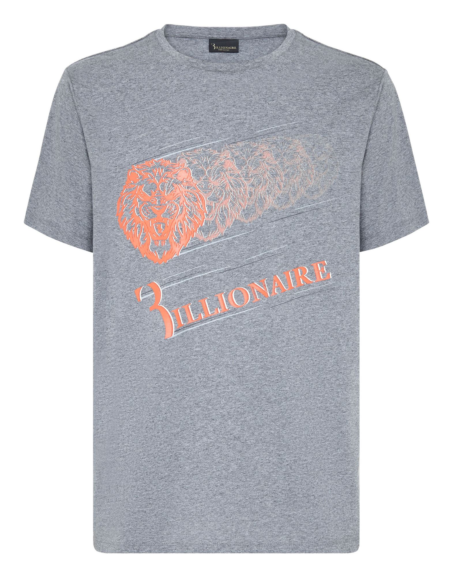 BILLIONAIRE T-shirts Herren Grau von BILLIONAIRE