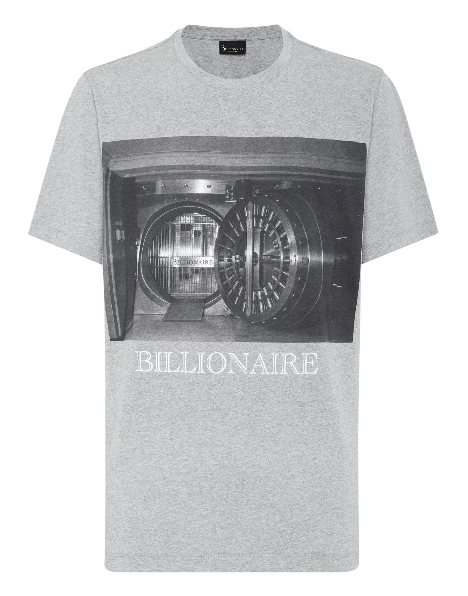 BILLIONAIRE T-shirts Herren Grau von BILLIONAIRE